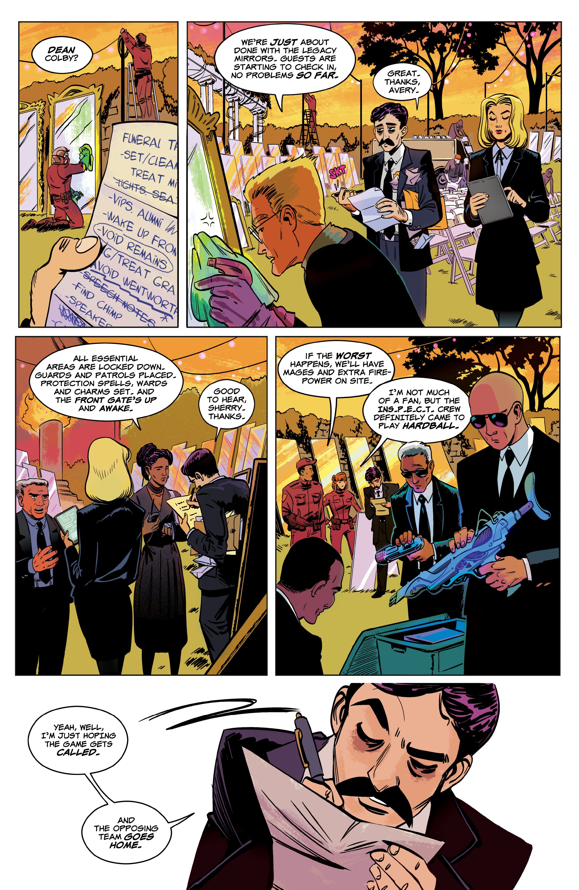 Read online Blackwood: The Mourning After comic -  Issue # _TPB - 61