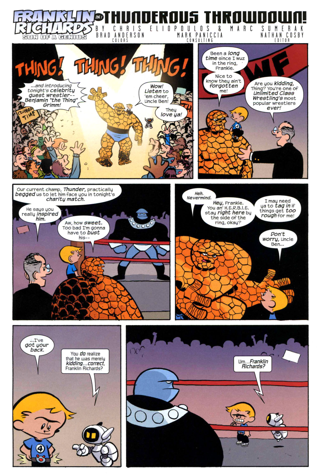 Read online Franklin Richards: Summer Smackdown! comic -  Issue # Full - 3