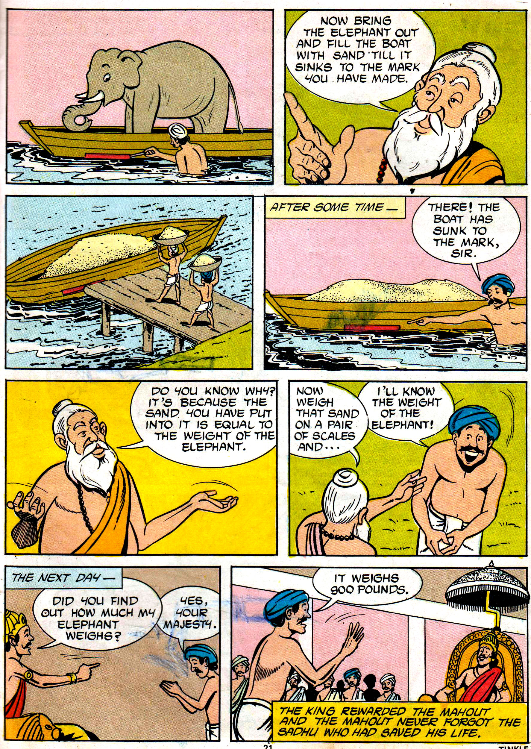Read online Tinkle comic -  Issue #11 - 23