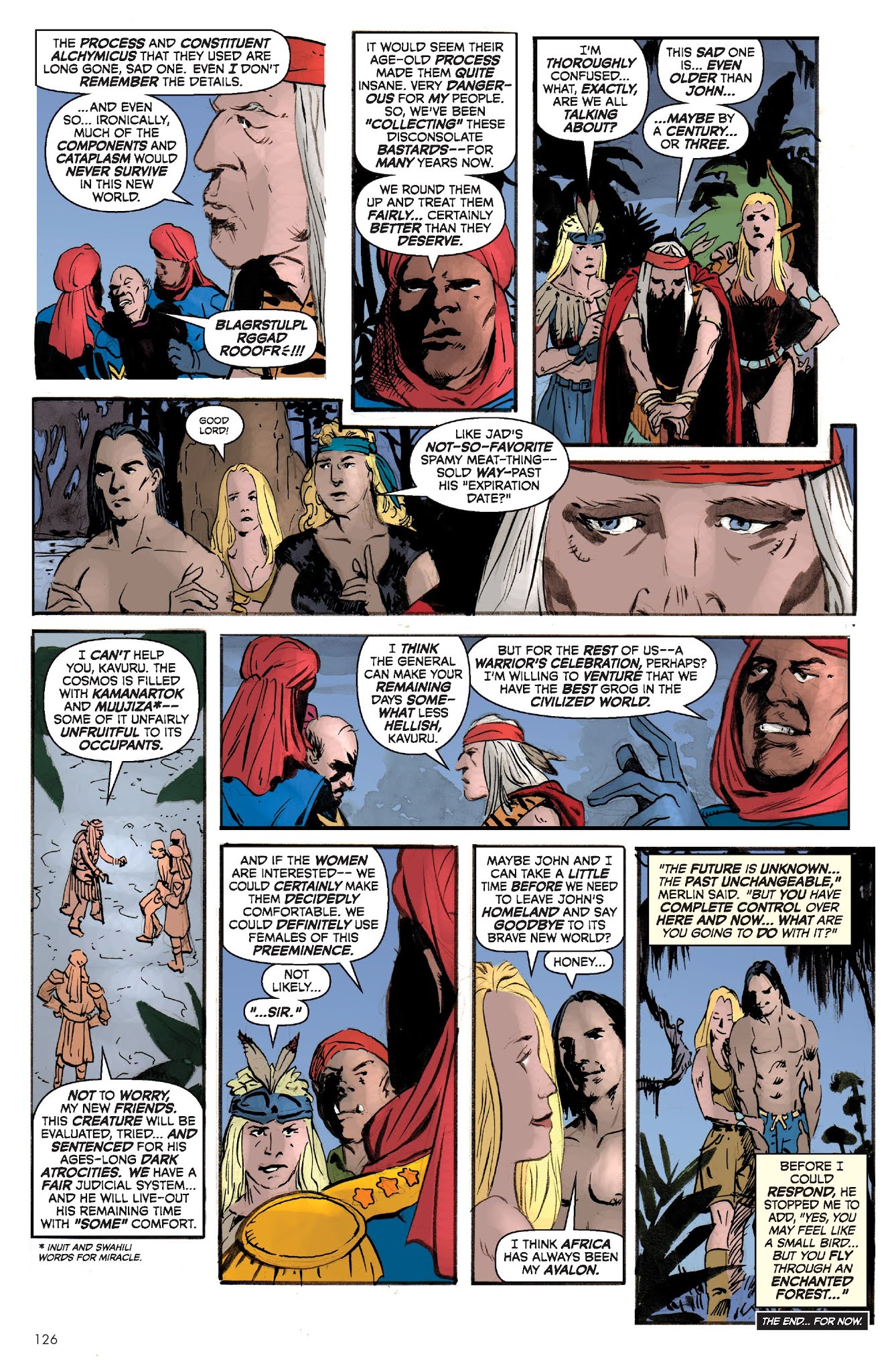 Read online The Once and Future Tarzan comic -  Issue # TPB - 127