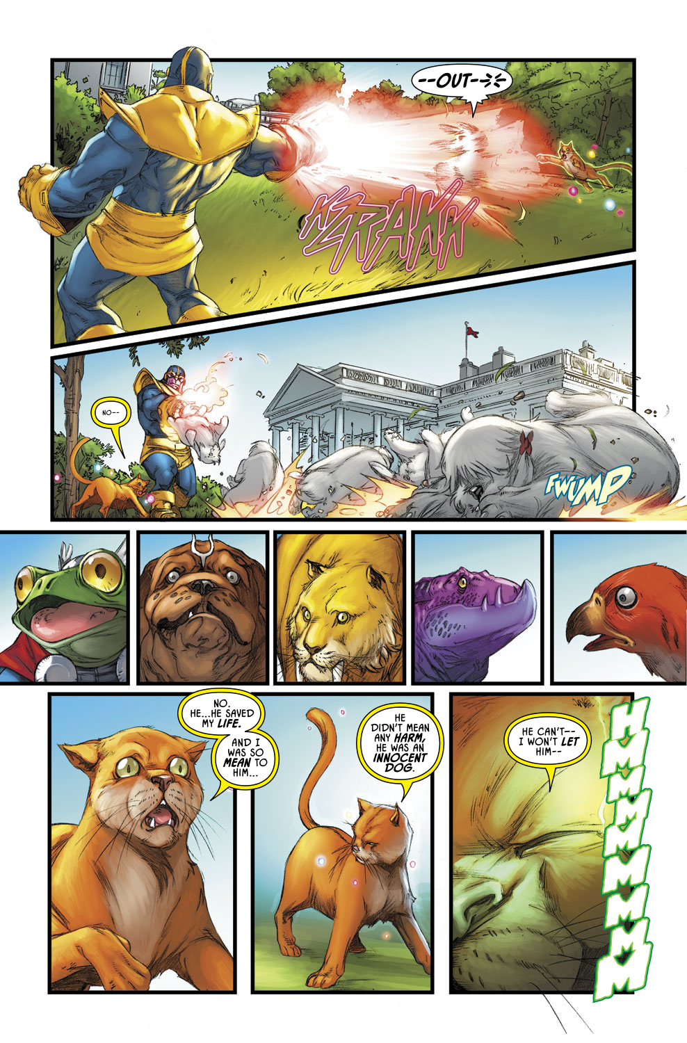 Read online Lockjaw and the Pet Avengers comic -  Issue #4 - 4