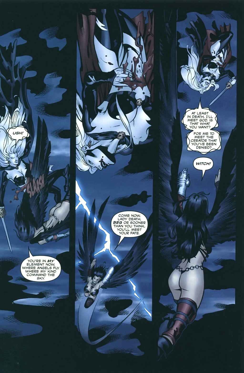 Read online Brian Pulido's Lady Death vs War Angel comic -  Issue # Full - 18