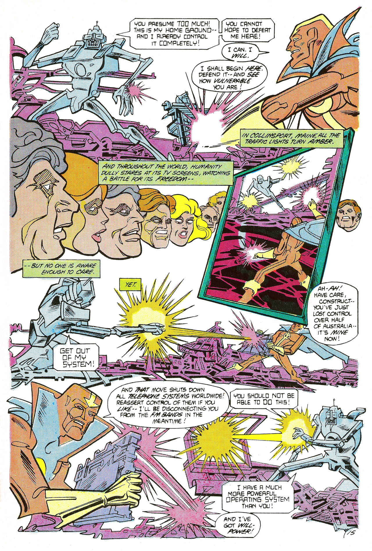 Read online Red Tornado (1985) comic -  Issue #4 - 21