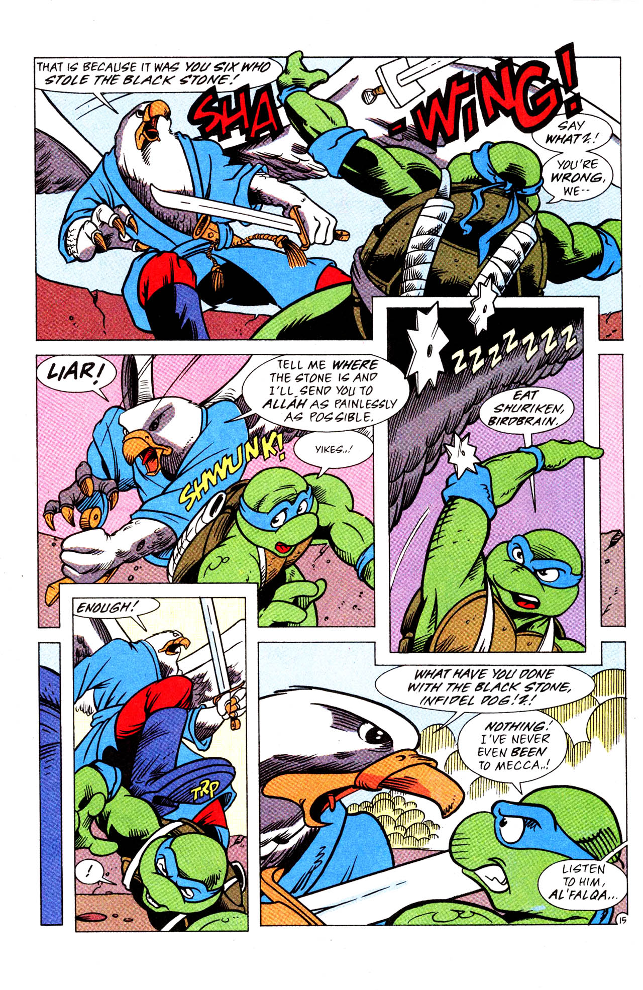Read online Teenage Mutant Ninja Turtles Adventures (1989) comic -  Issue #35 - 17