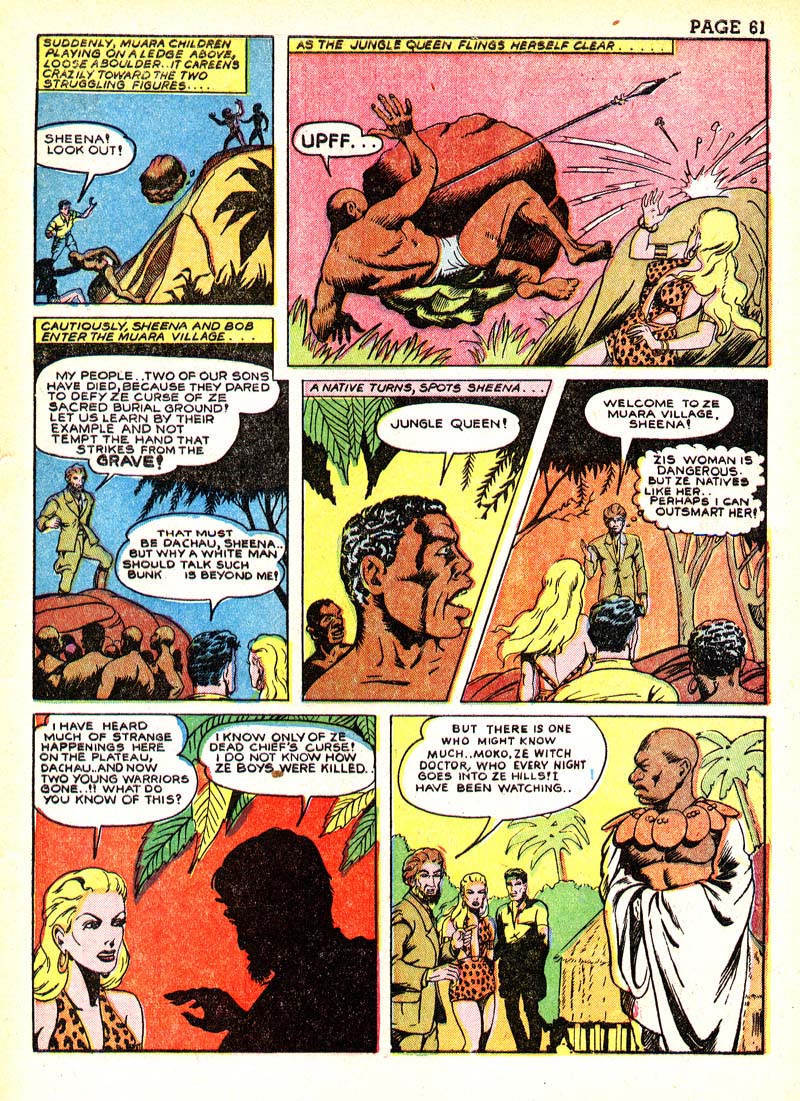 Read online Sheena, Queen of the Jungle (1942) comic -  Issue #3 - 64