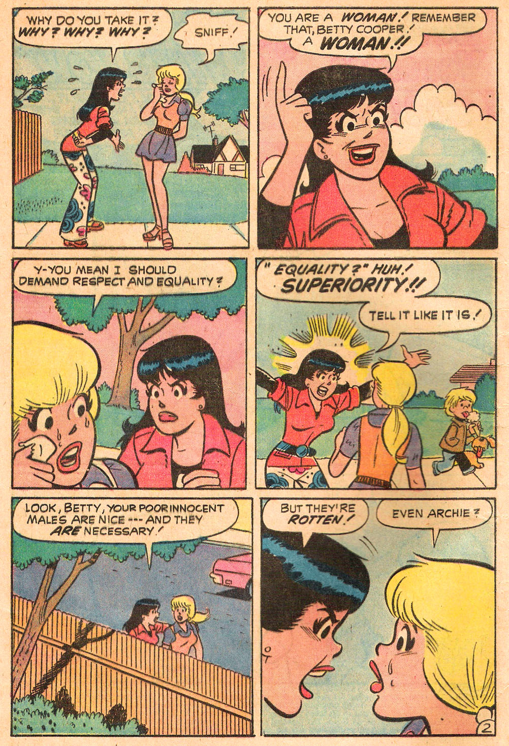 Read online Archie's Girls Betty and Veronica comic -  Issue #212 - 4