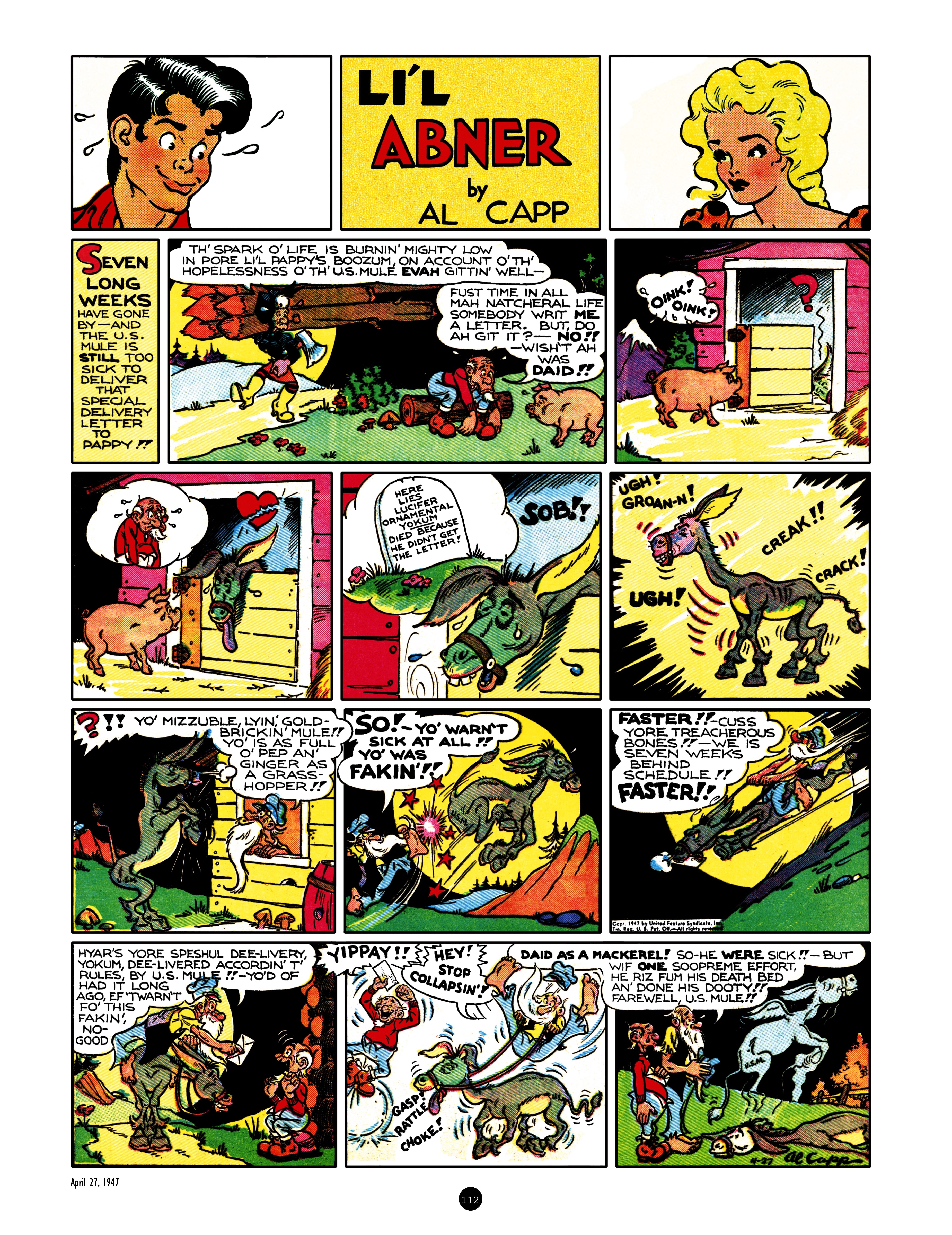 Read online Al Capp's Li'l Abner Complete Daily & Color Sunday Comics comic -  Issue # TPB 7 (Part 2) - 13