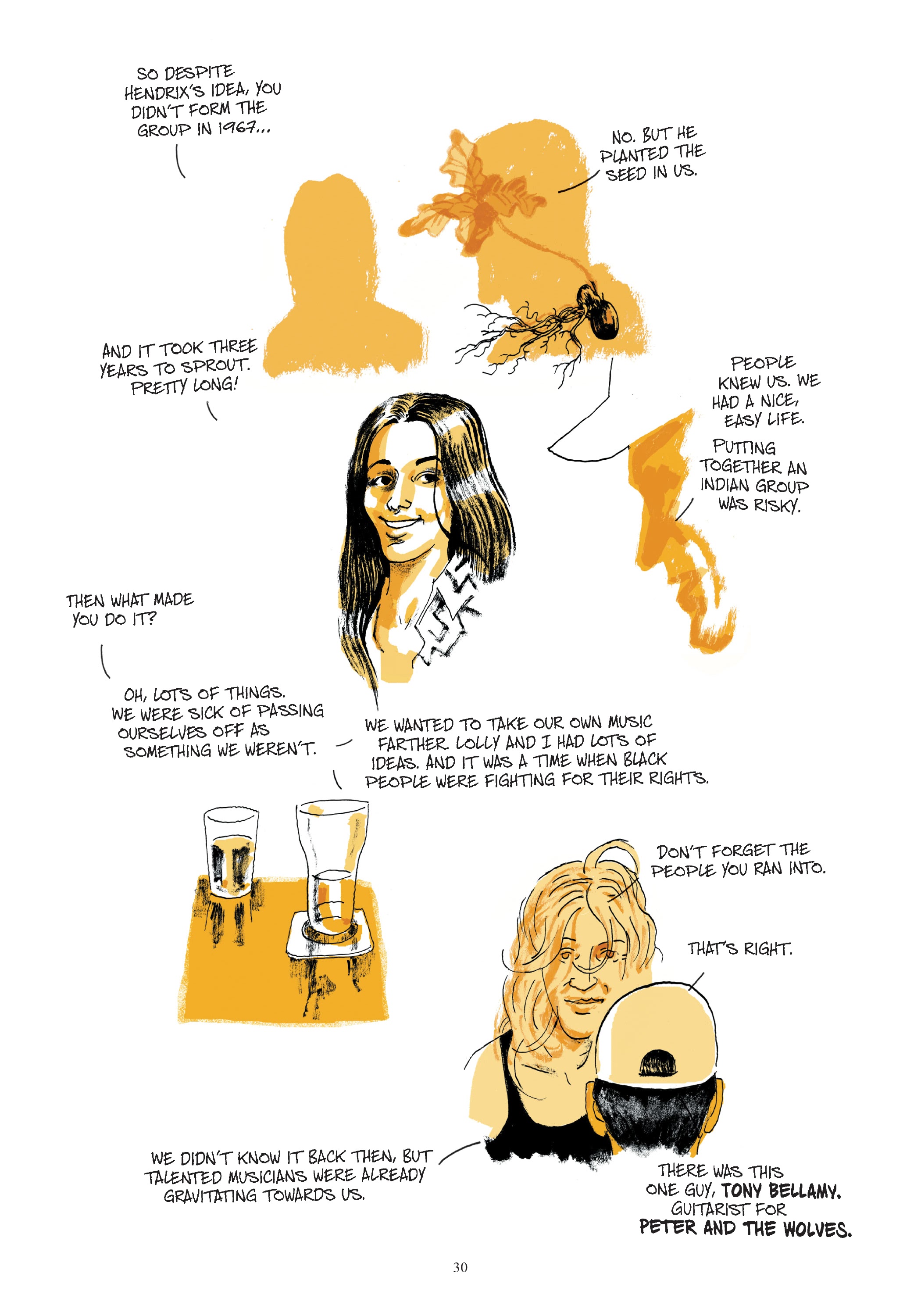 Read online Redbone: The True Story of A Native American Rock Band comic -  Issue # TPB - 27