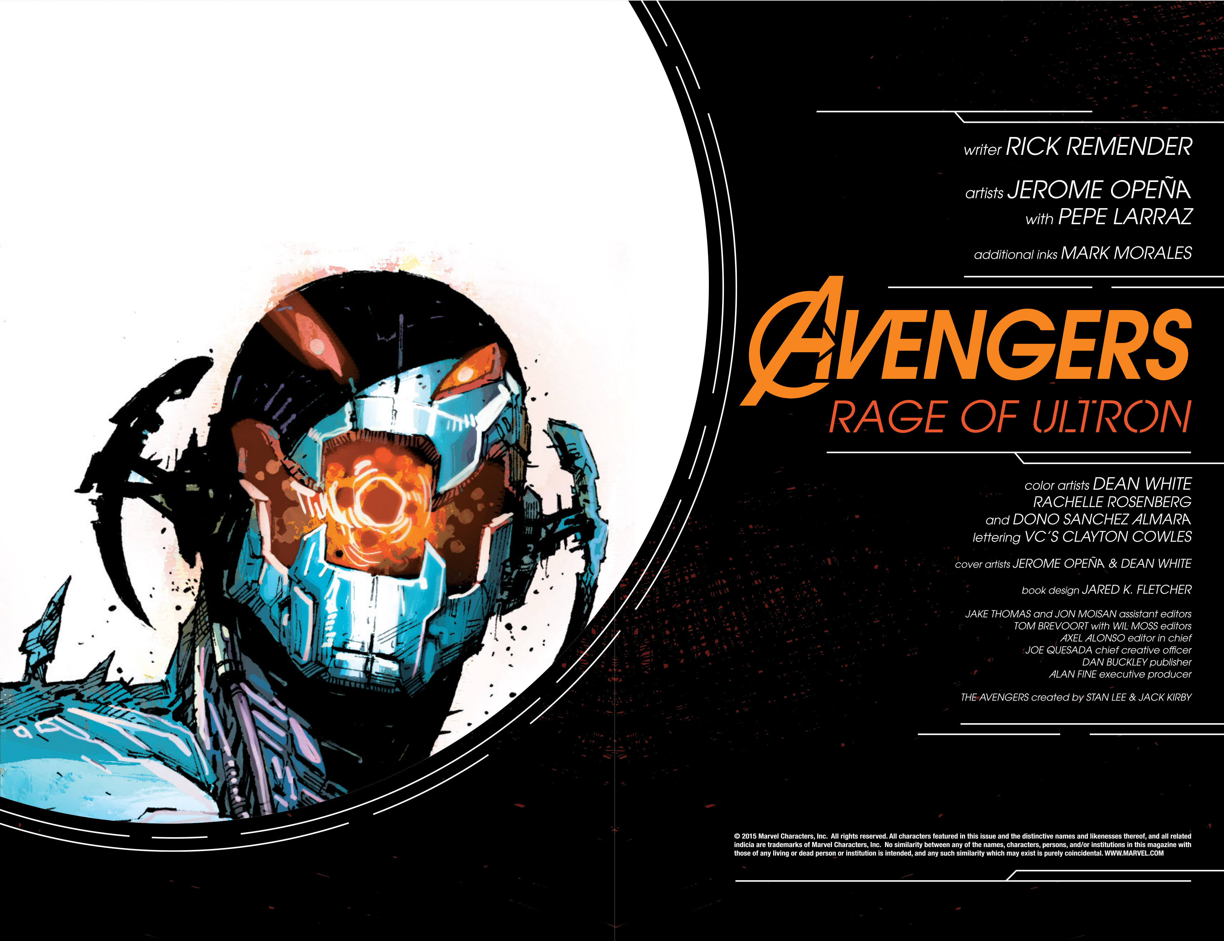 Read online Avengers: Rage of Ultron comic -  Issue # Full - 3