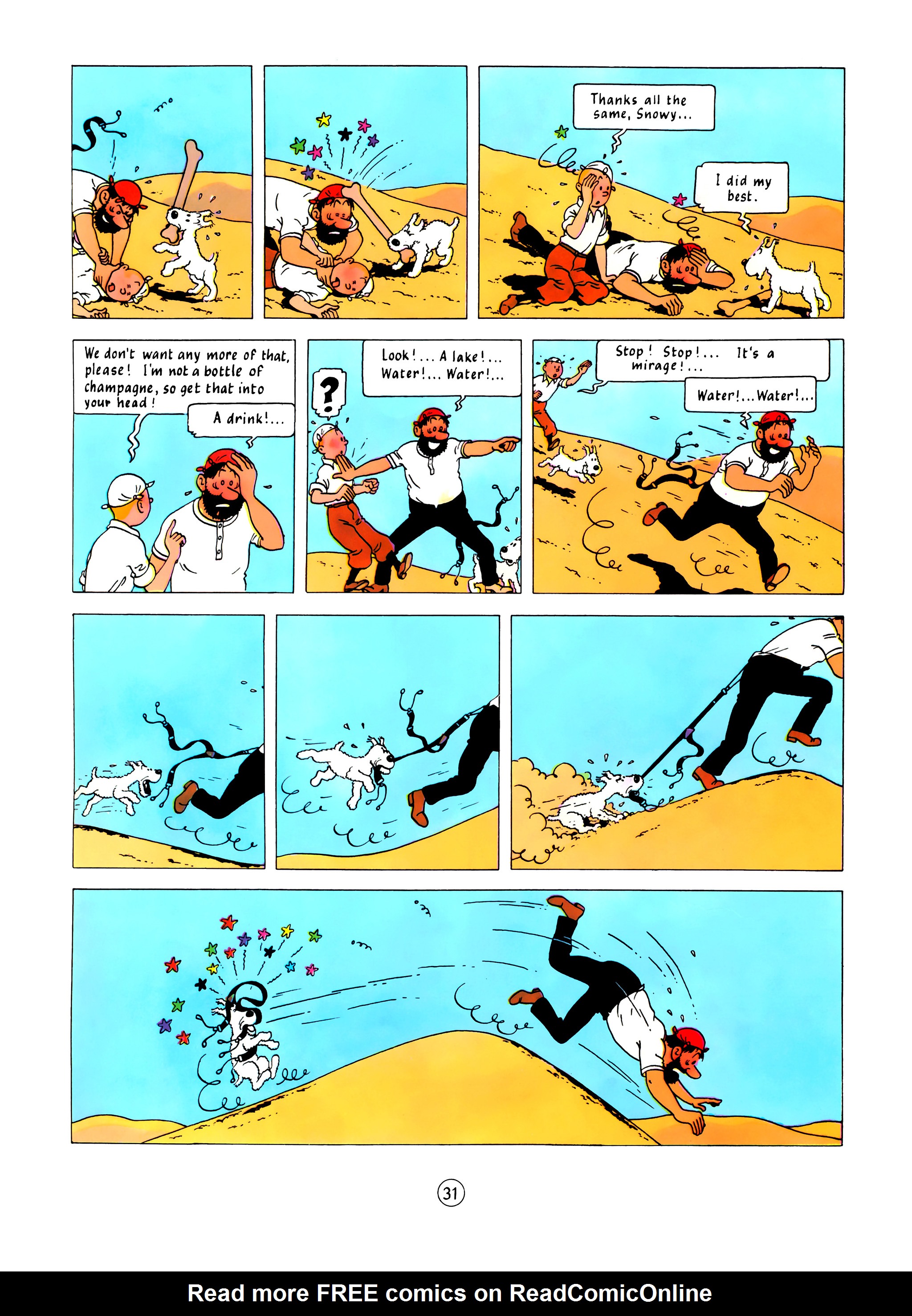 Read online The Adventures of Tintin comic -  Issue #9 - 34