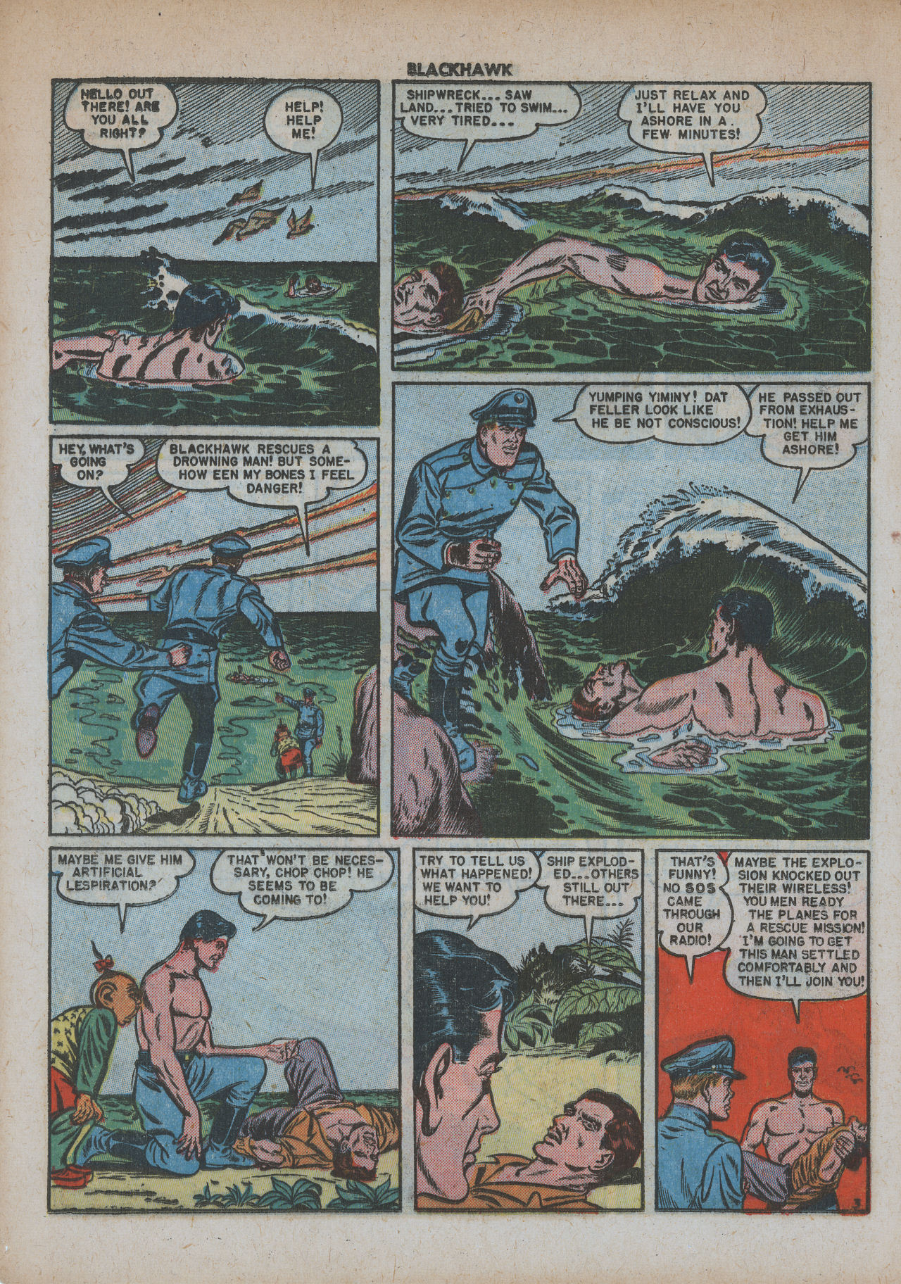 Read online Blackhawk (1957) comic -  Issue #39 - 18