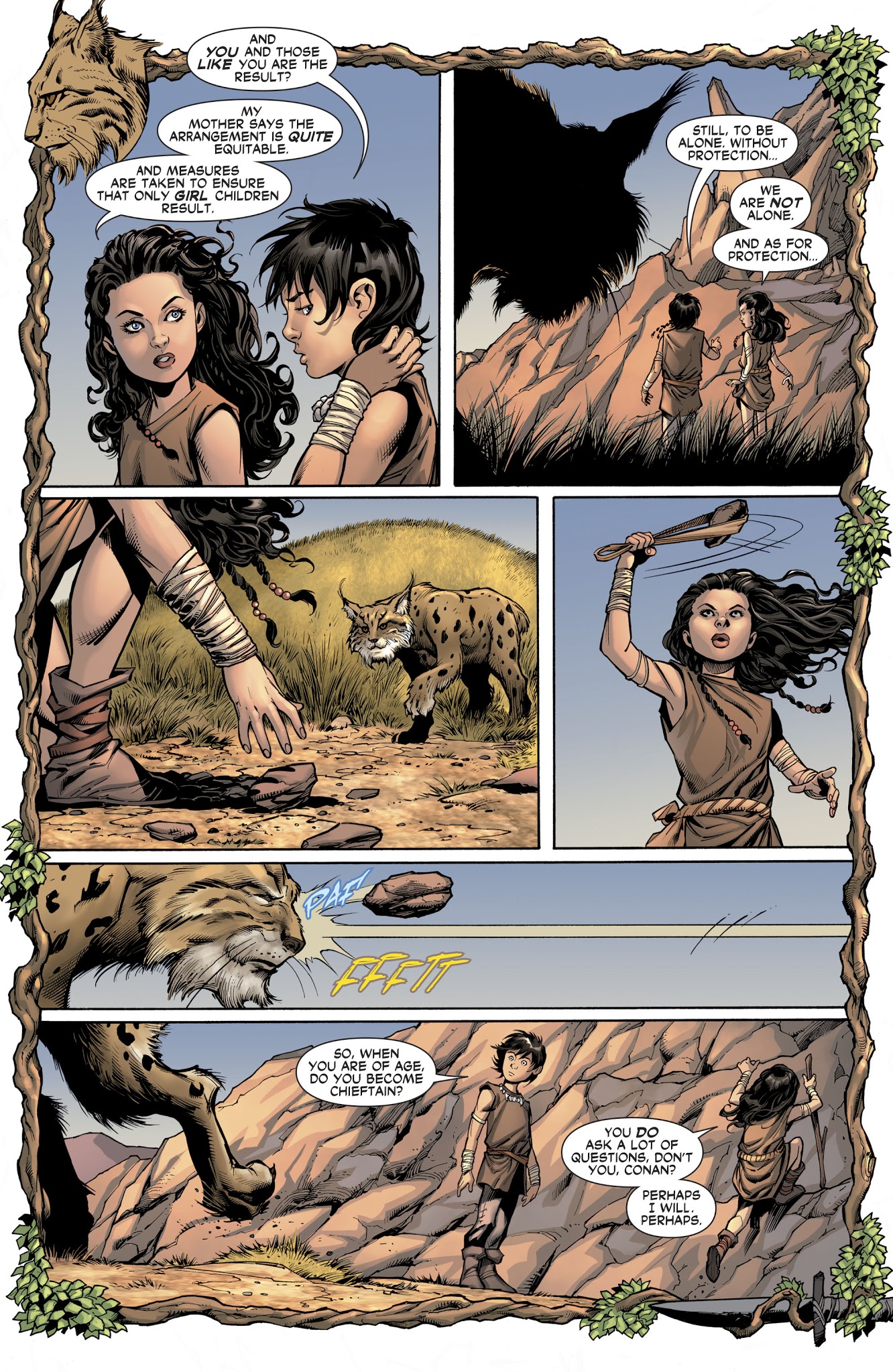 Read online Wonder Woman/Conan comic -  Issue #2 - 5