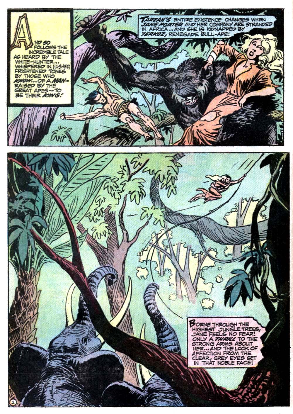 Read online Tarzan (1972) comic -  Issue #210 - 3