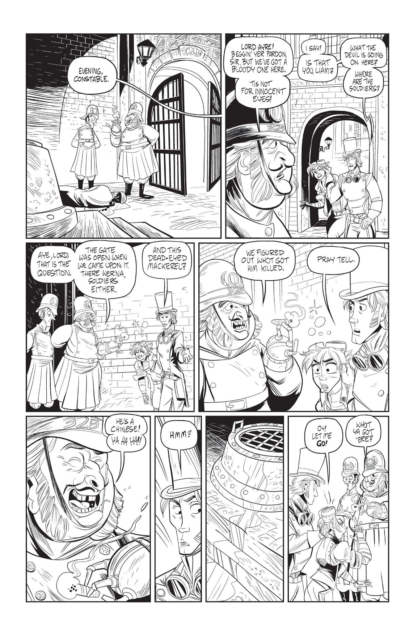 Read online Victorian Secret Agents: Owls of the Ironwork Isle comic -  Issue #1 - 21