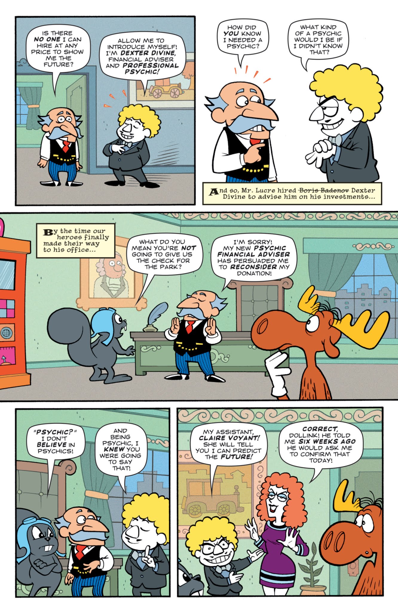 Read online Rocky and Bullwinkle comic -  Issue #1 - 6