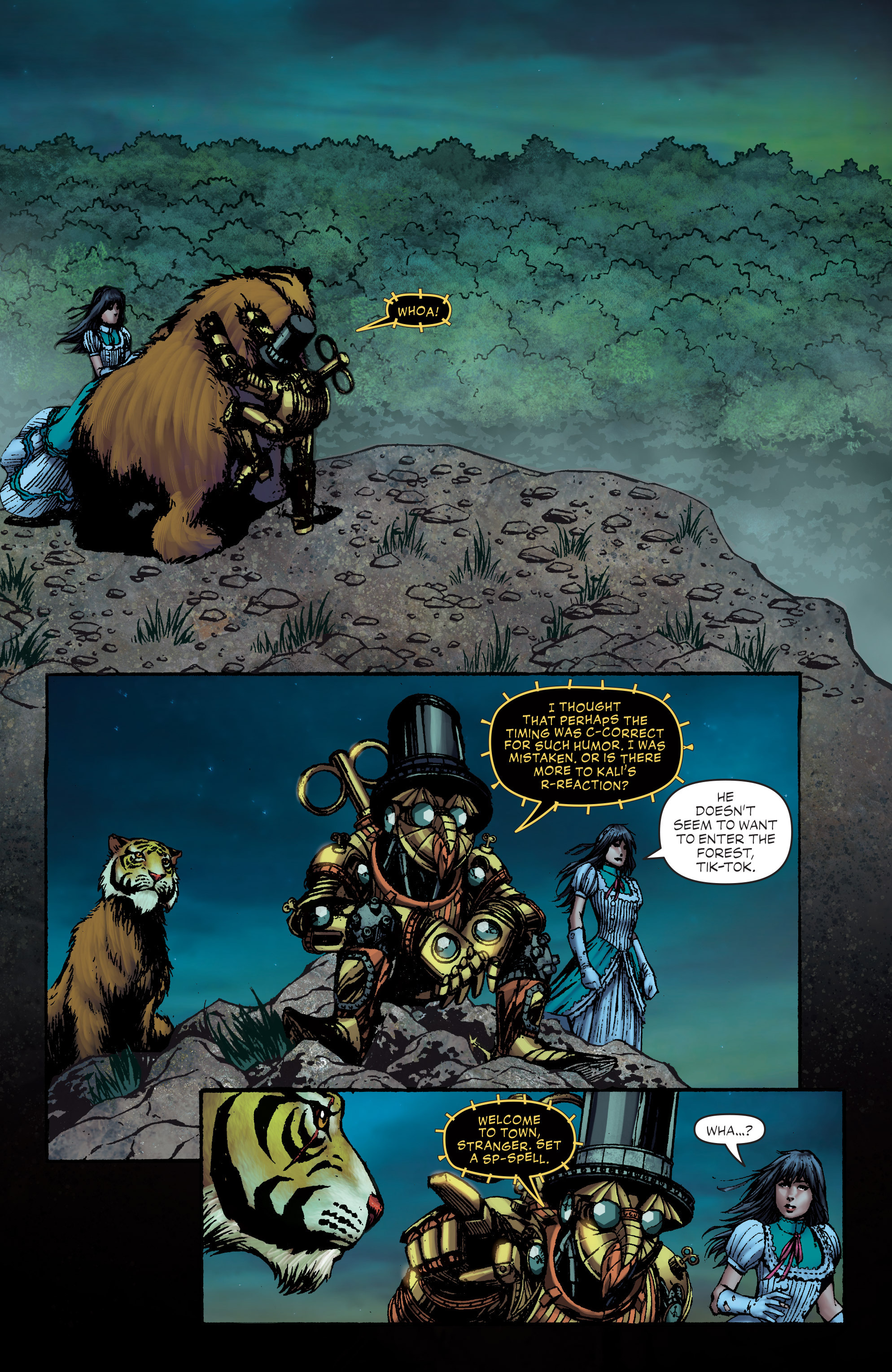 Read online Legends of Oz: Tik-Tok and the Kalidah comic -  Issue #2 - 5