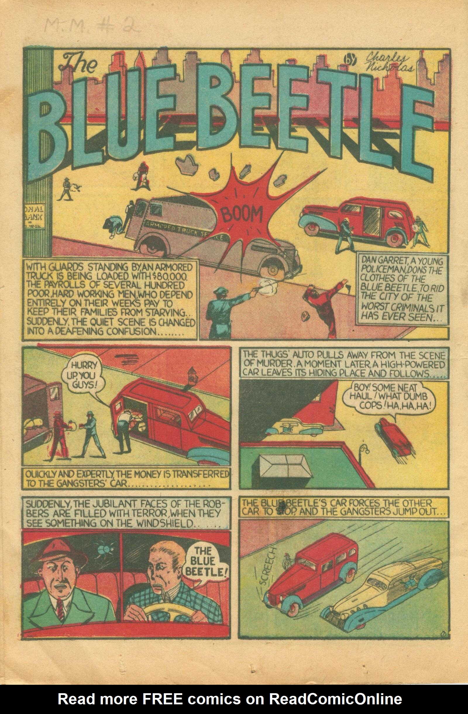 Read online The Blue Beetle comic -  Issue #1 - 20