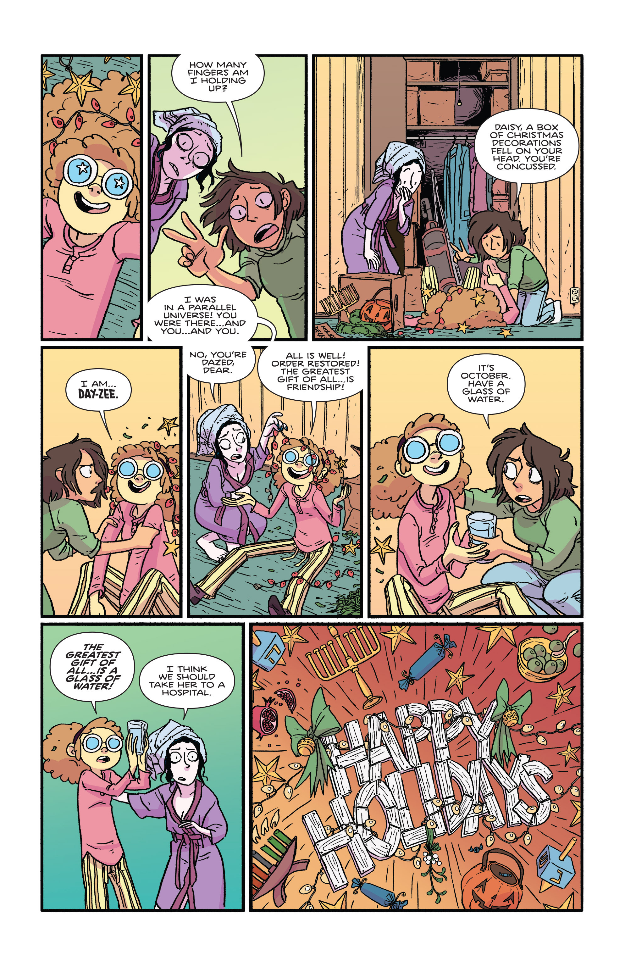 Read online Giant Days 2016 Holiday Special comic -  Issue # Full - 34