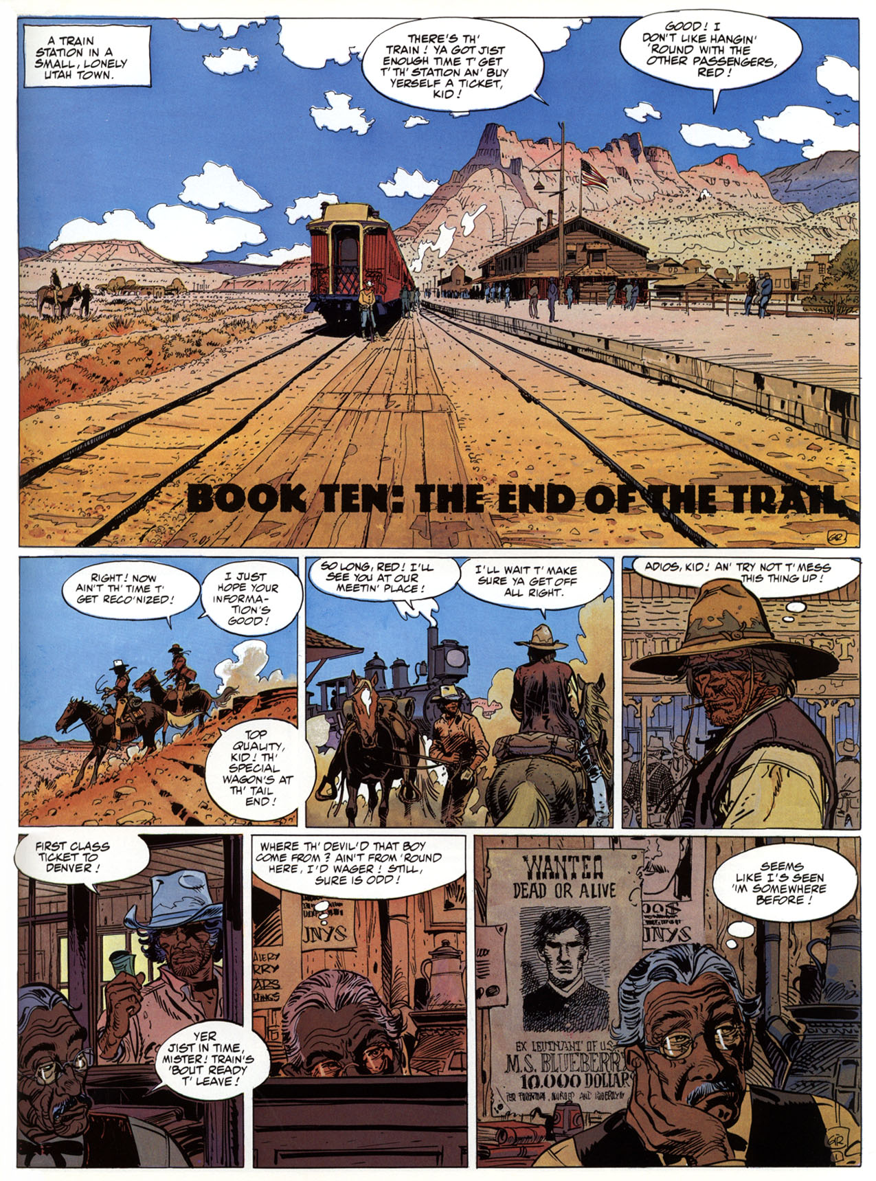 Read online Epic Graphic Novel: Blueberry comic -  Issue #5 - 53