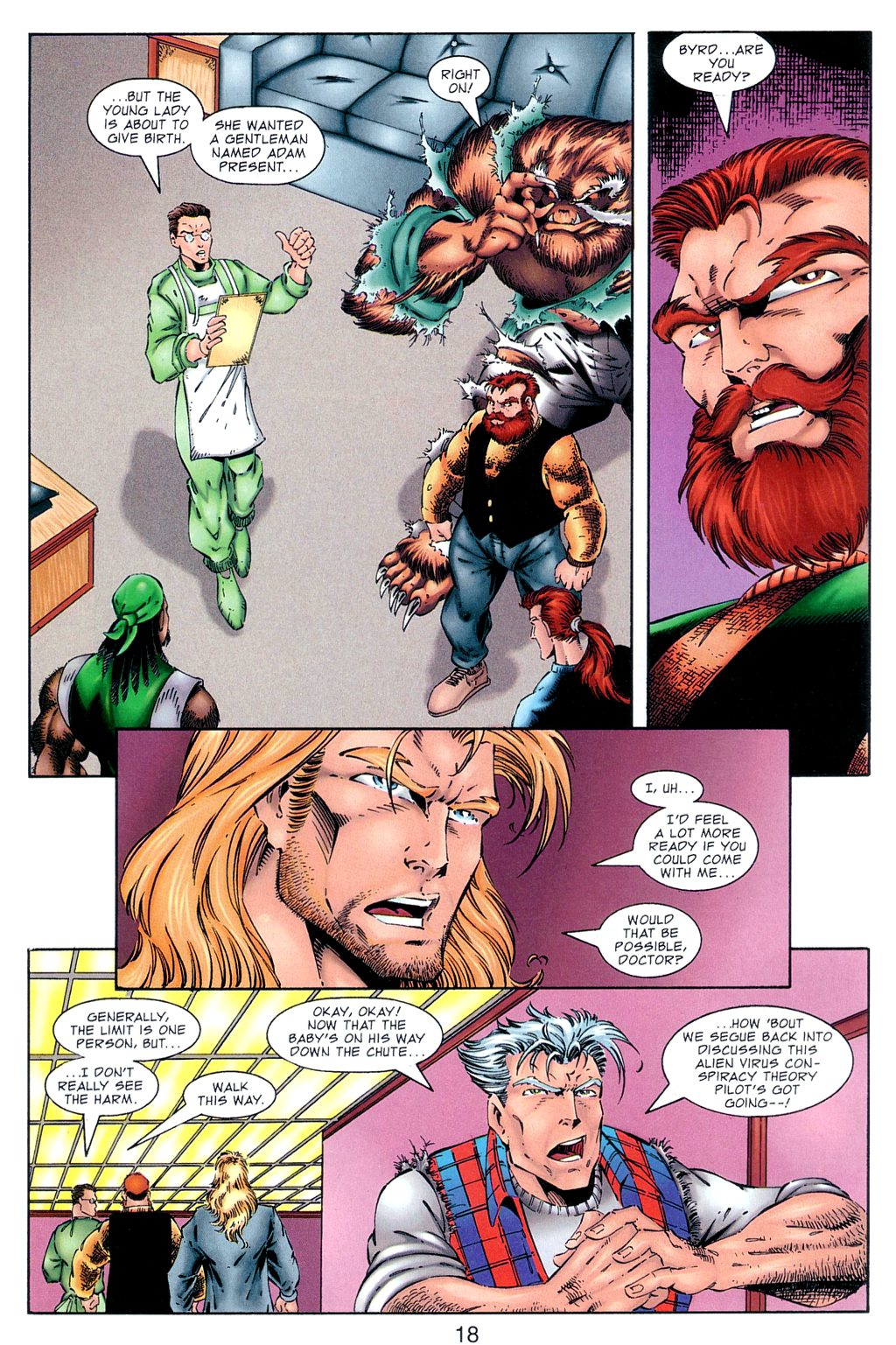 Read online NewMen comic -  Issue #9 - 19