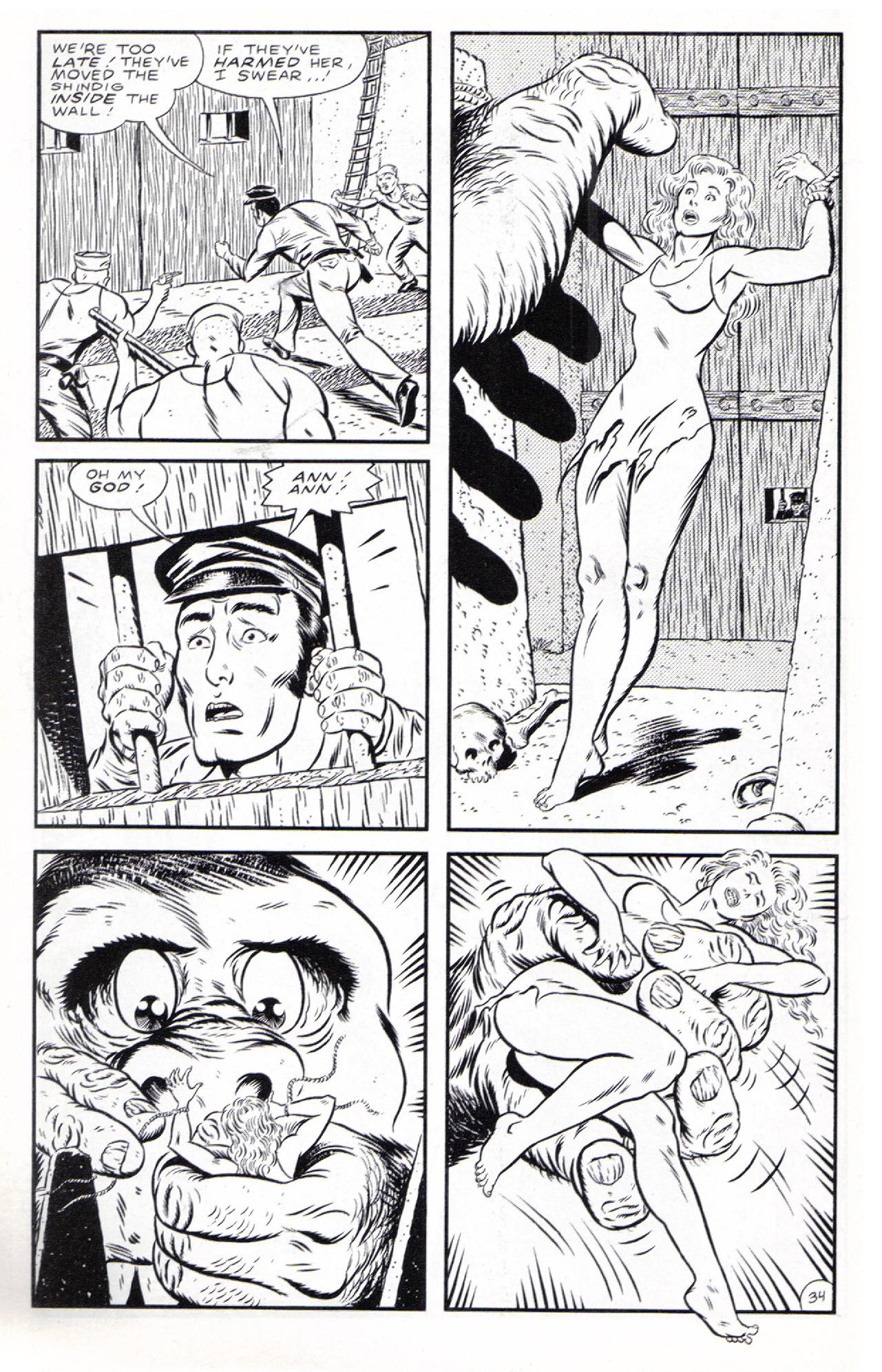 Read online King Kong (1991) comic -  Issue #1 - 35
