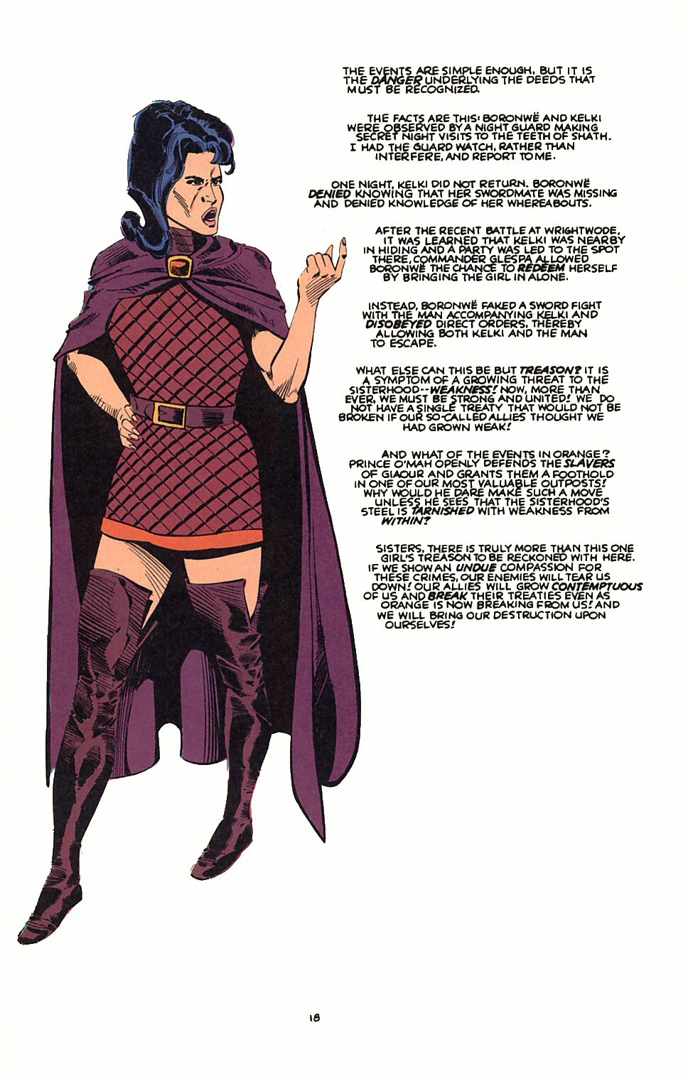 Read online Sisterhood of Steel comic -  Issue #7 - 20