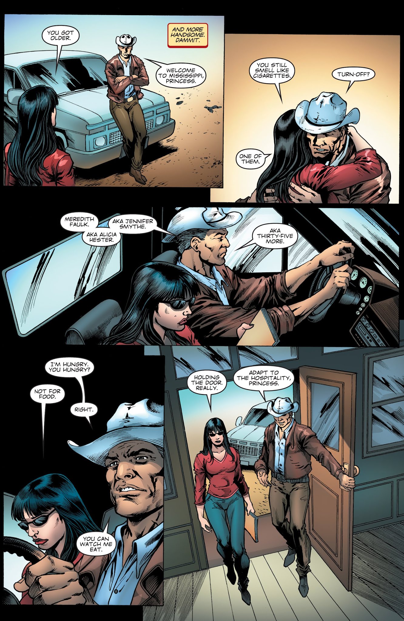 Read online Vampirella: Southern Gothic comic -  Issue #1 - 21