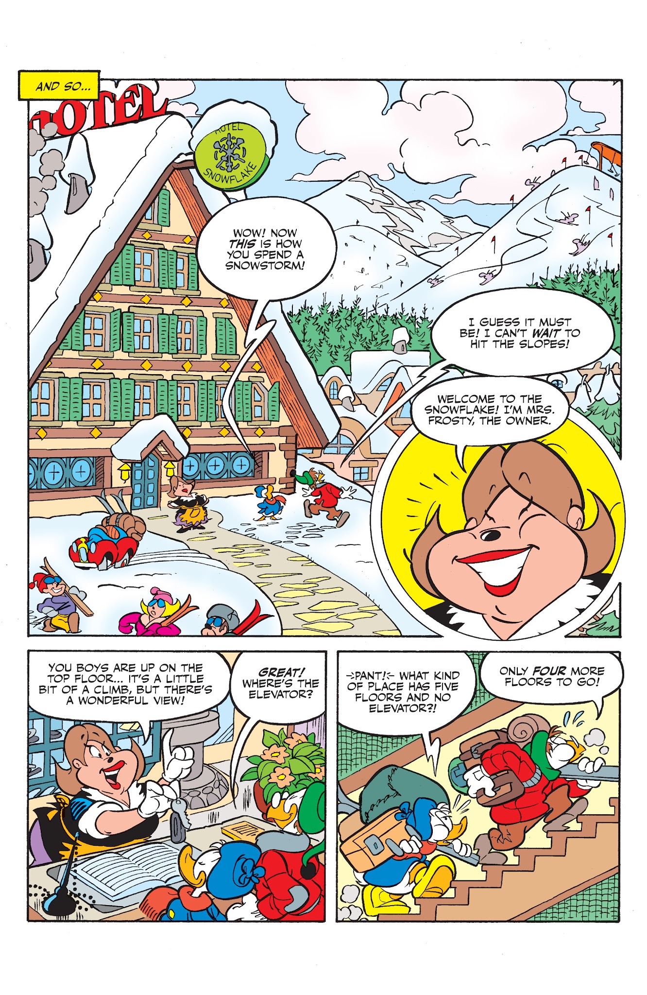 Read online Mickey and Donald Christmas Parade comic -  Issue #2 - 57