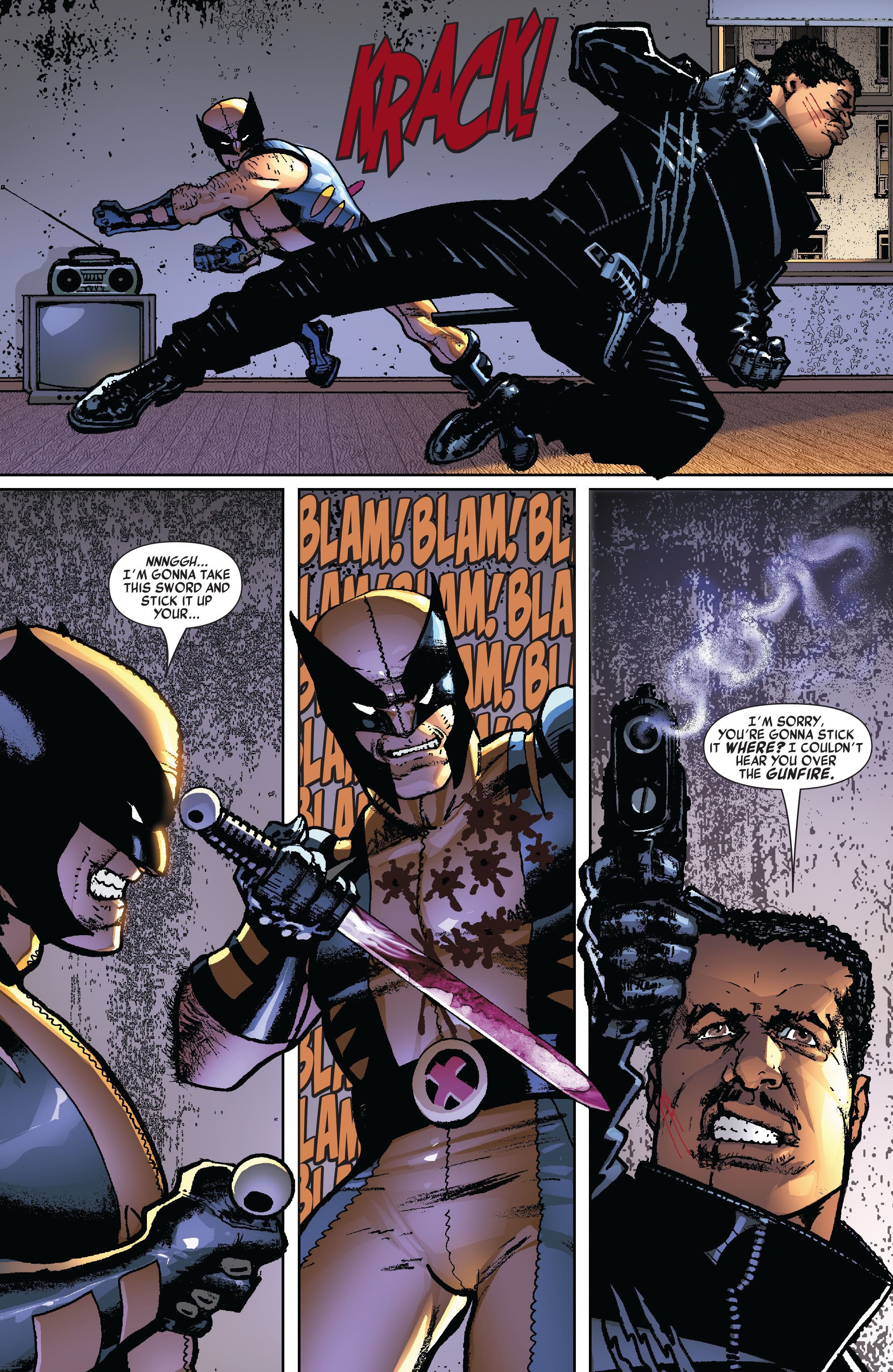 Read online Blade by Marc Guggenheim: The Complete Collection comic -  Issue # TPB (Part 2) - 13