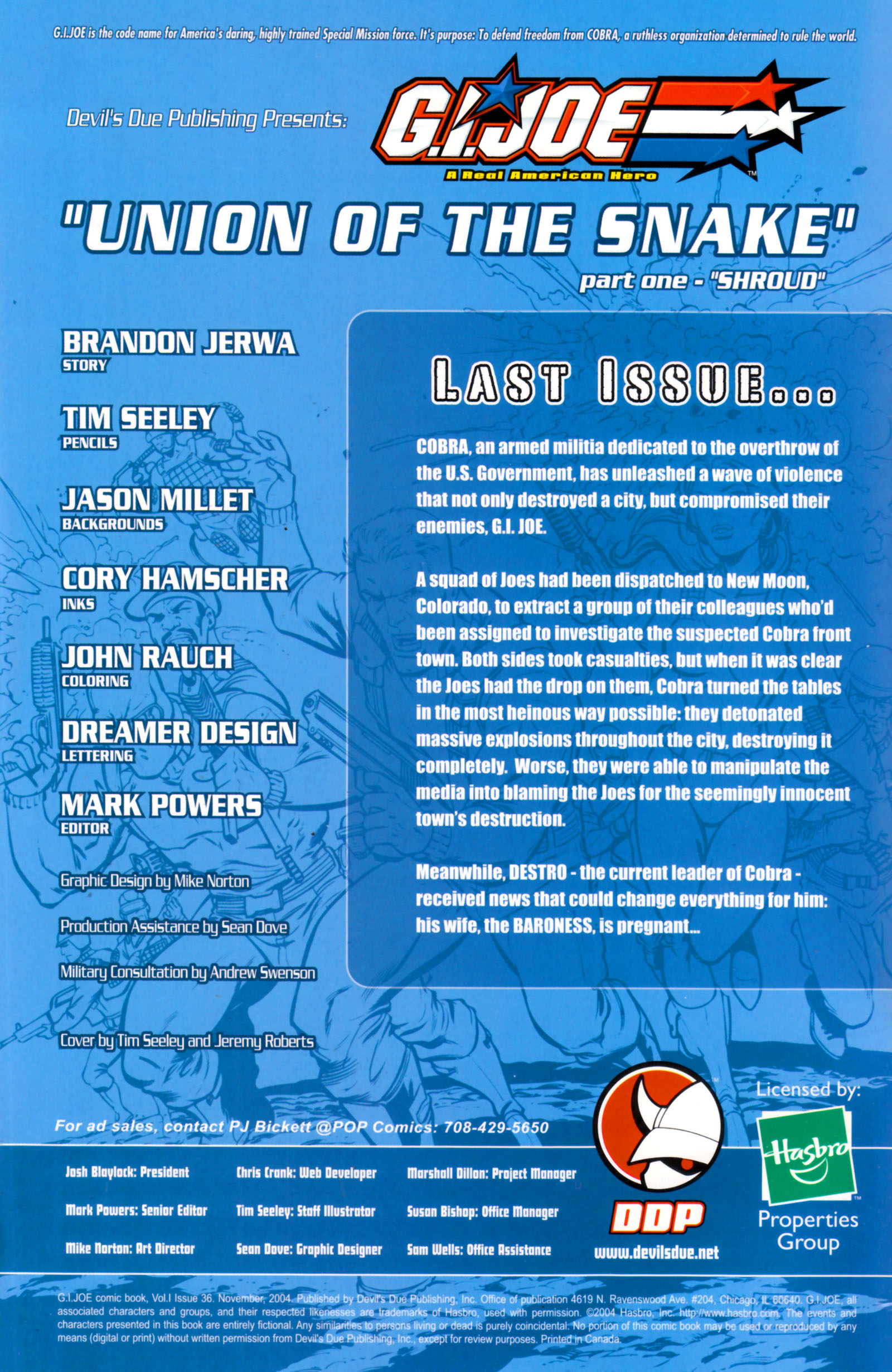 Read online G.I. Joe (2001) comic -  Issue #36 - 2