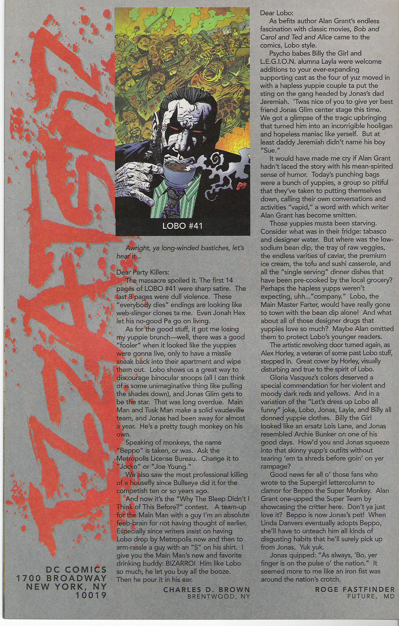 Read online Lobo (1993) comic -  Issue #47 - 23