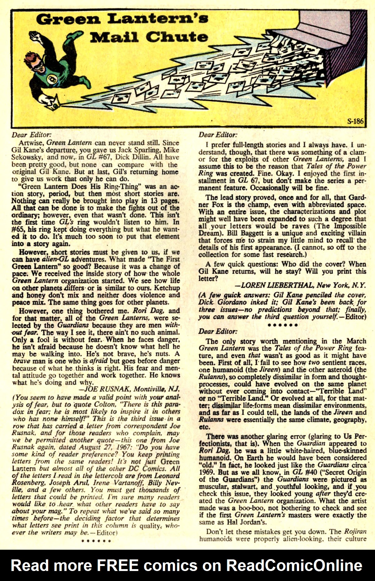 Read online Green Lantern (1960) comic -  Issue #70 - 32