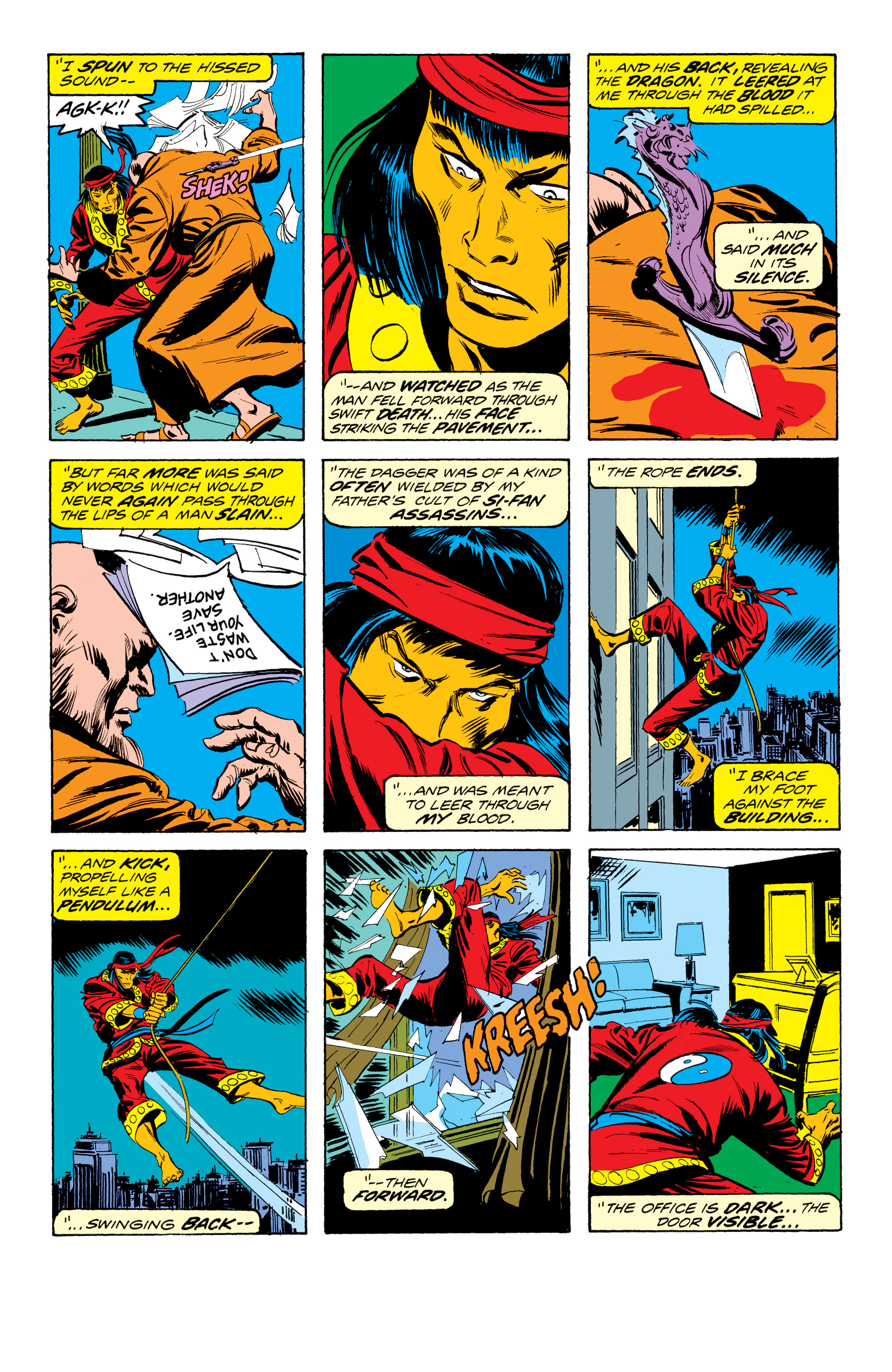 Read online Master of Kung Fu Epic Collection: Weapon of the Soul comic -  Issue # TPB (Part 4) - 88