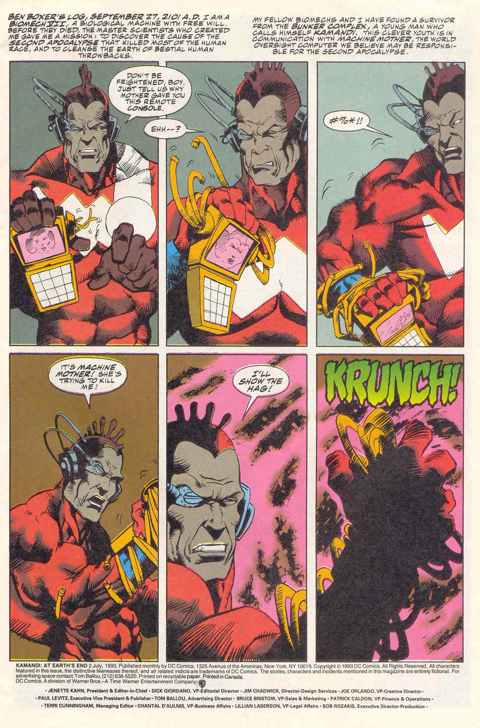 Read online Kamandi: At Earth's End comic -  Issue #2 - 2