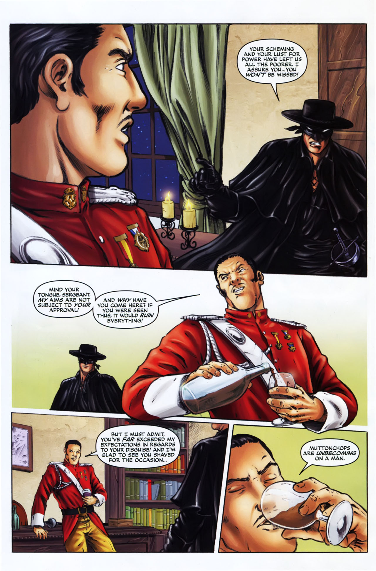 Read online Zorro (2008) comic -  Issue #13 - 15