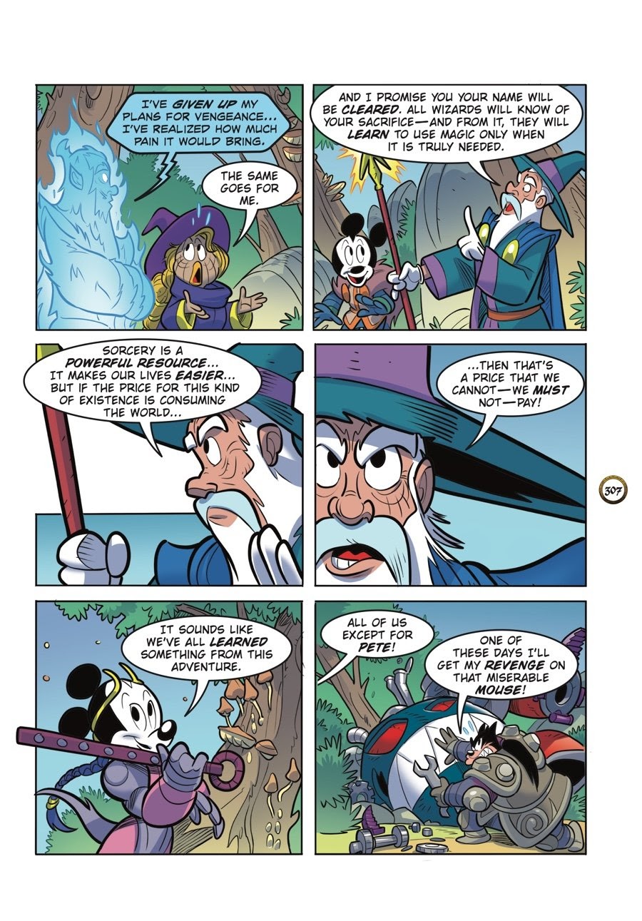 Read online Wizards of Mickey (2020) comic -  Issue # TPB 7 (Part 3) - 109