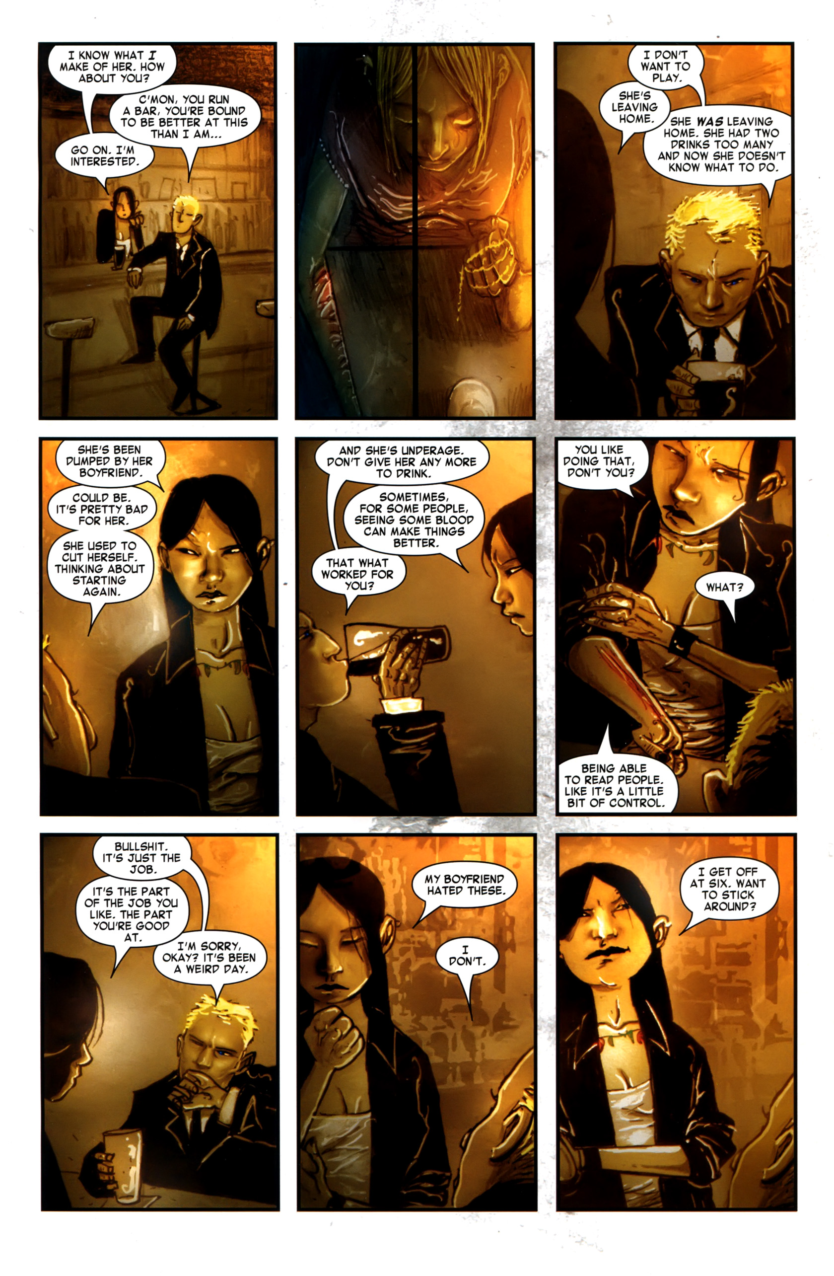 Read online Fell comic -  Issue #1 - 9