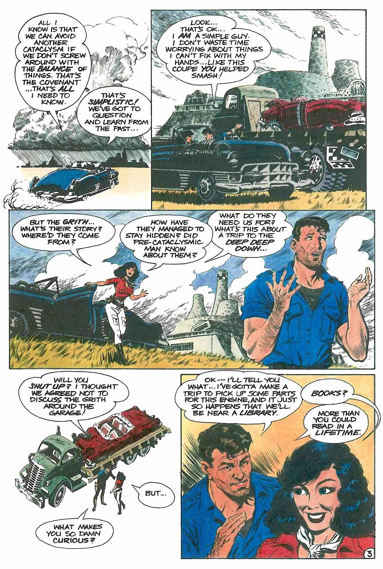 Read online Cadillacs & Dinosaurs comic -  Issue #4 - 5