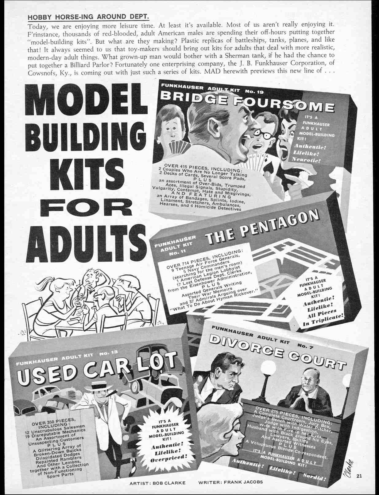 Read online MAD comic -  Issue #69 - 23