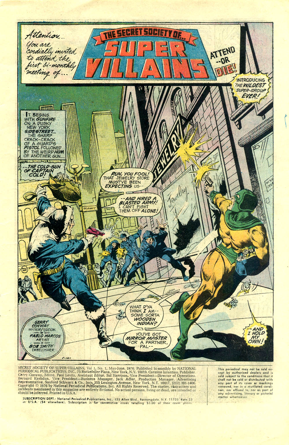 Read online Secret Society of Super-Villains comic -  Issue #1 - 2