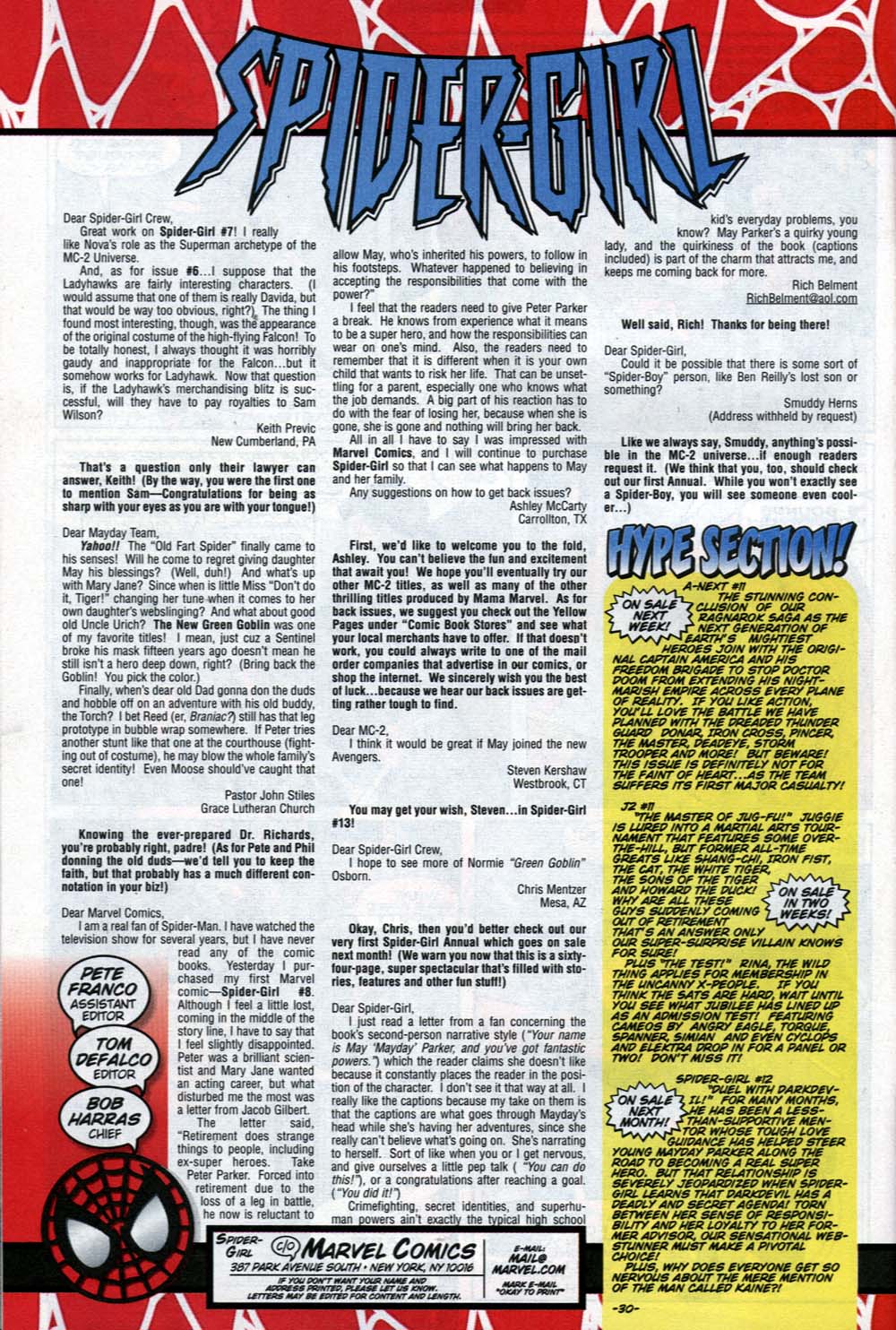 Read online Spider-Girl (1998) comic -  Issue #11 - 25