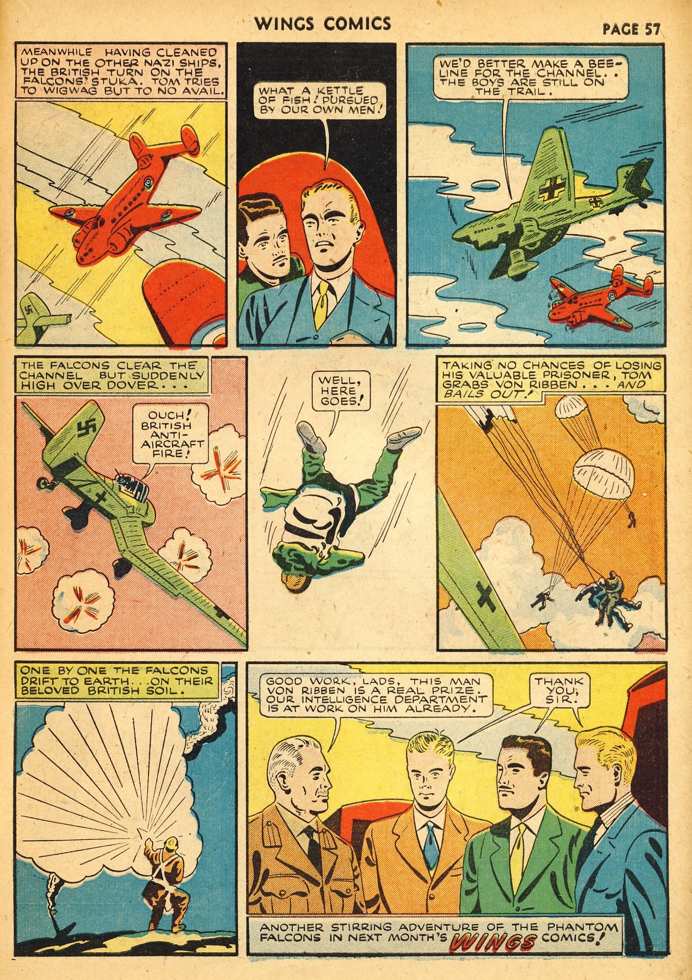 Read online Wings Comics comic -  Issue #14 - 60