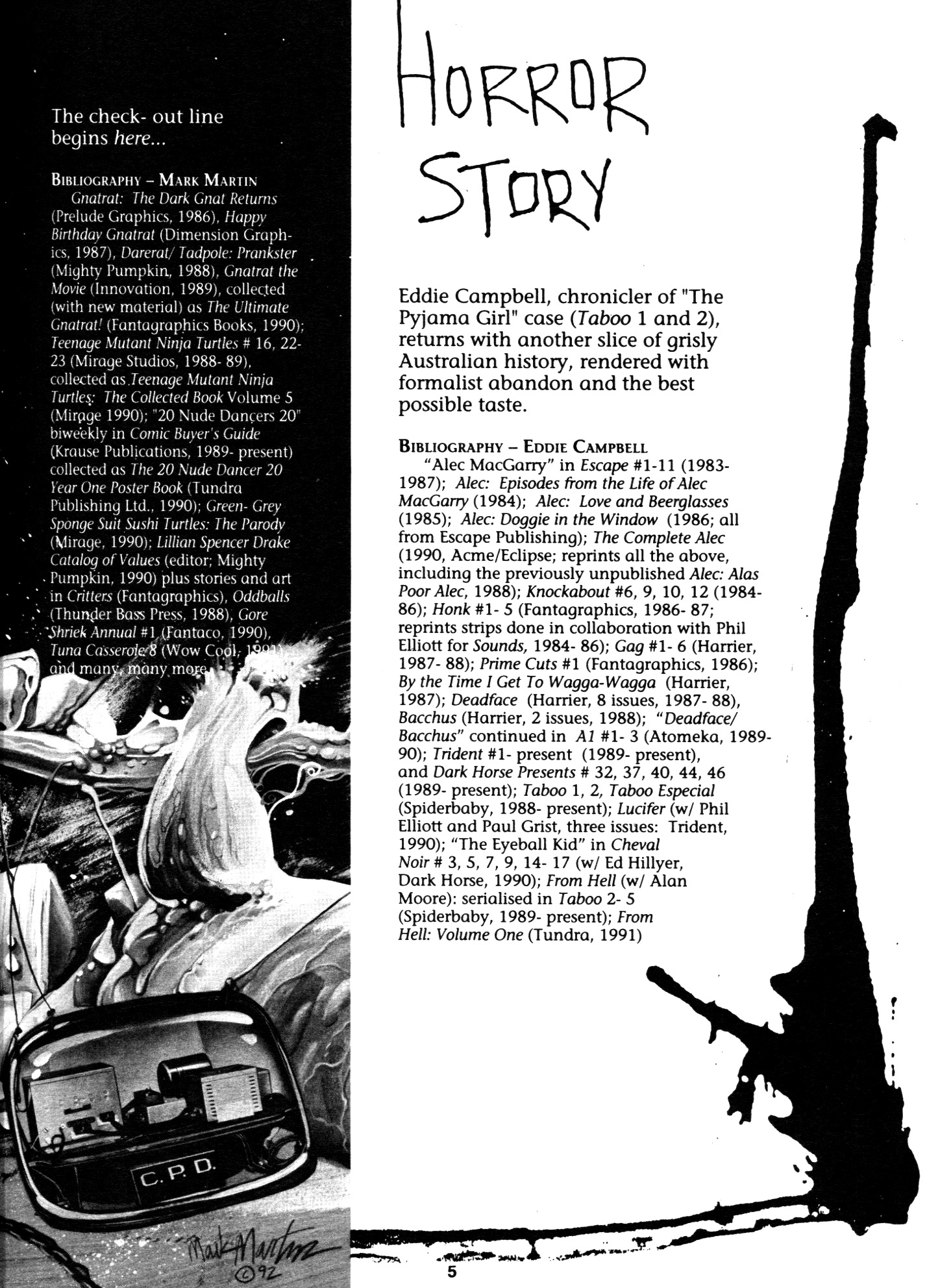 Read online Taboo comic -  Issue # _Especial - 7