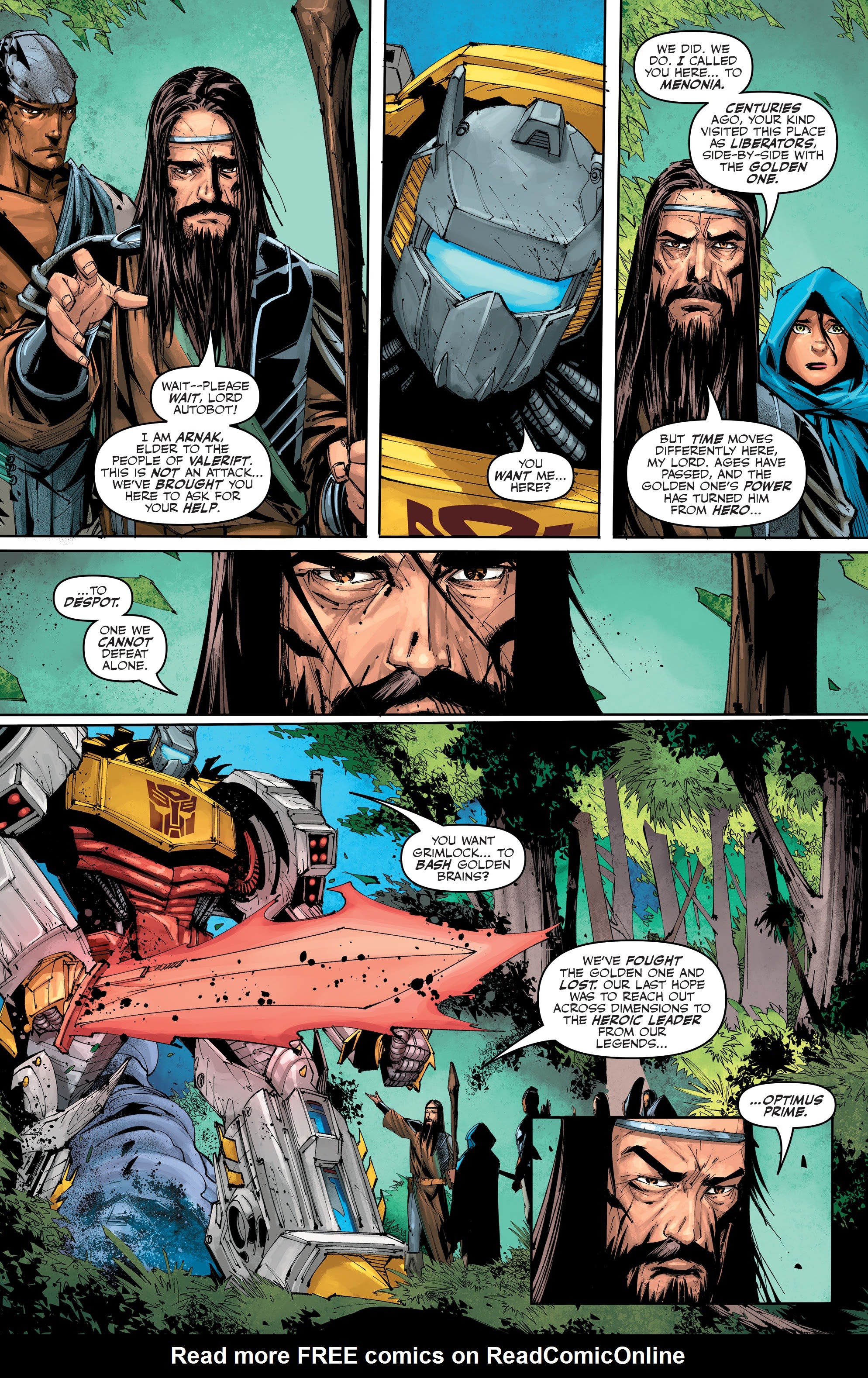 Read online Transformers: King Grimlock comic -  Issue #1 - 15