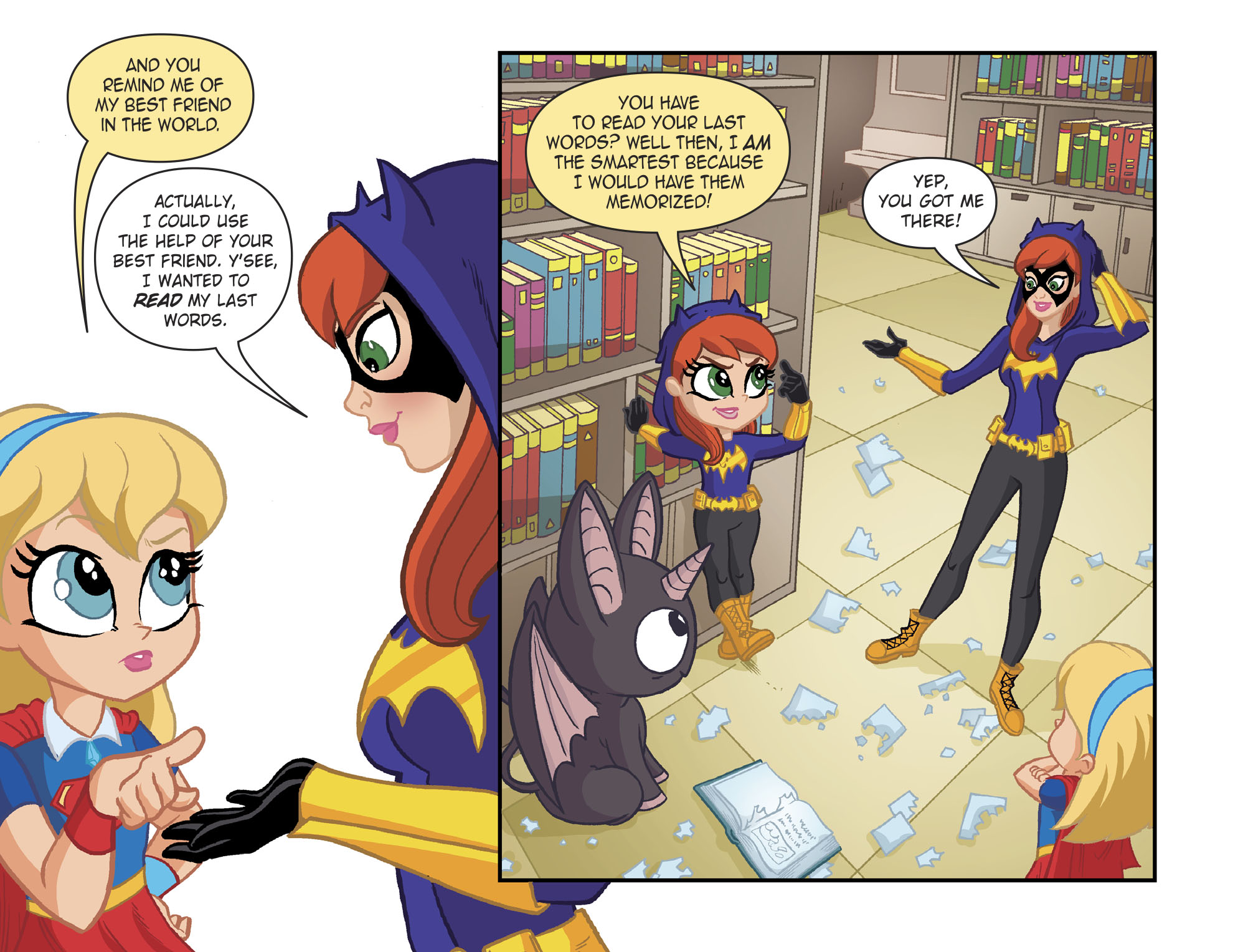 Read online DC Super Hero Girls: Out of the Bottle comic -  Issue #5 - 9