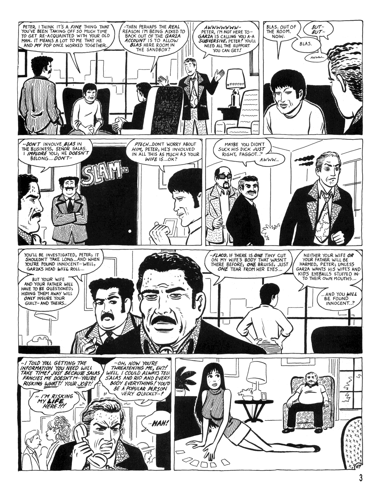 Read online Love and Rockets (1982) comic -  Issue #34 - 5