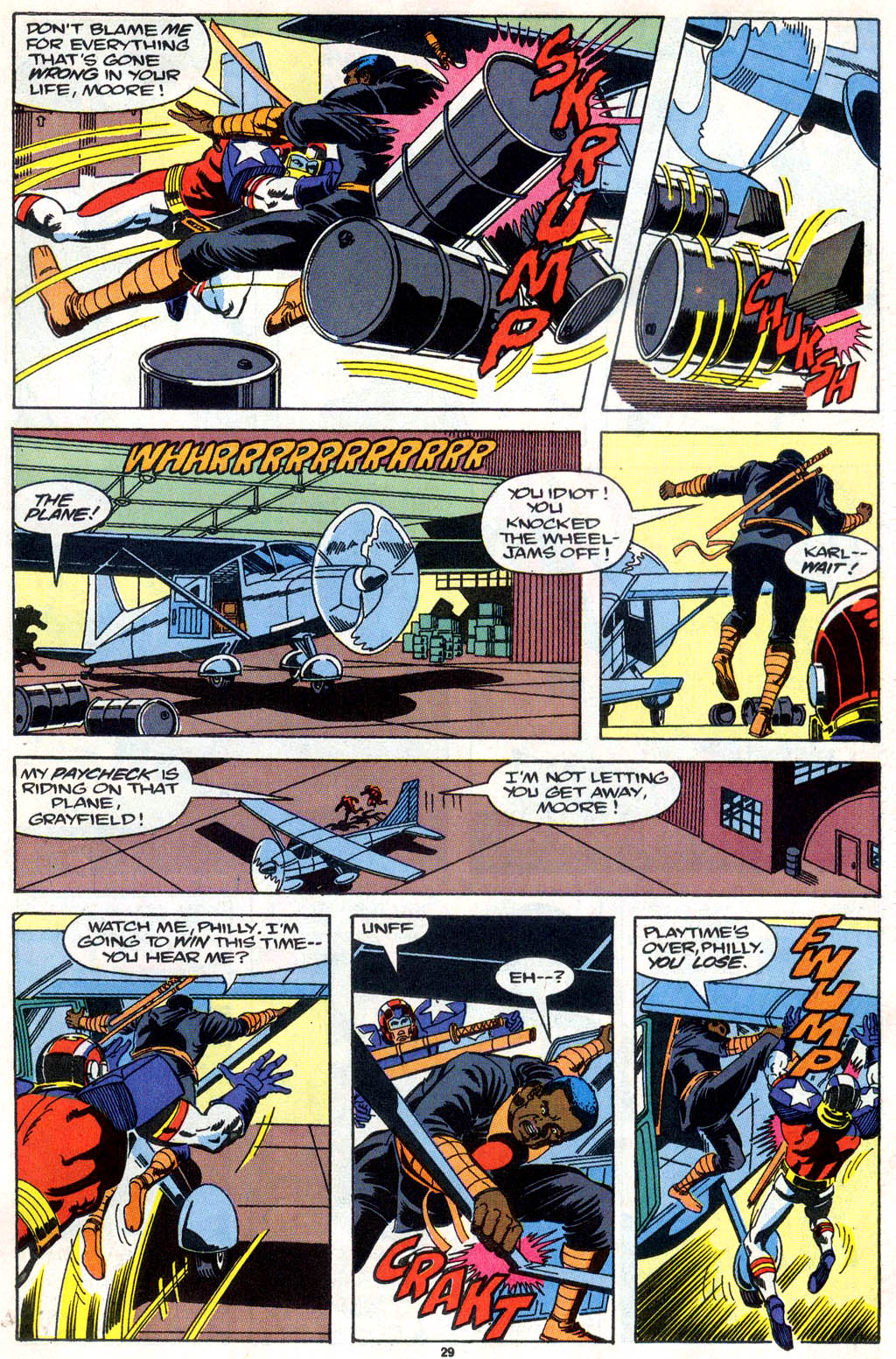 Read online NFL SuperPro comic -  Issue #2 - 22