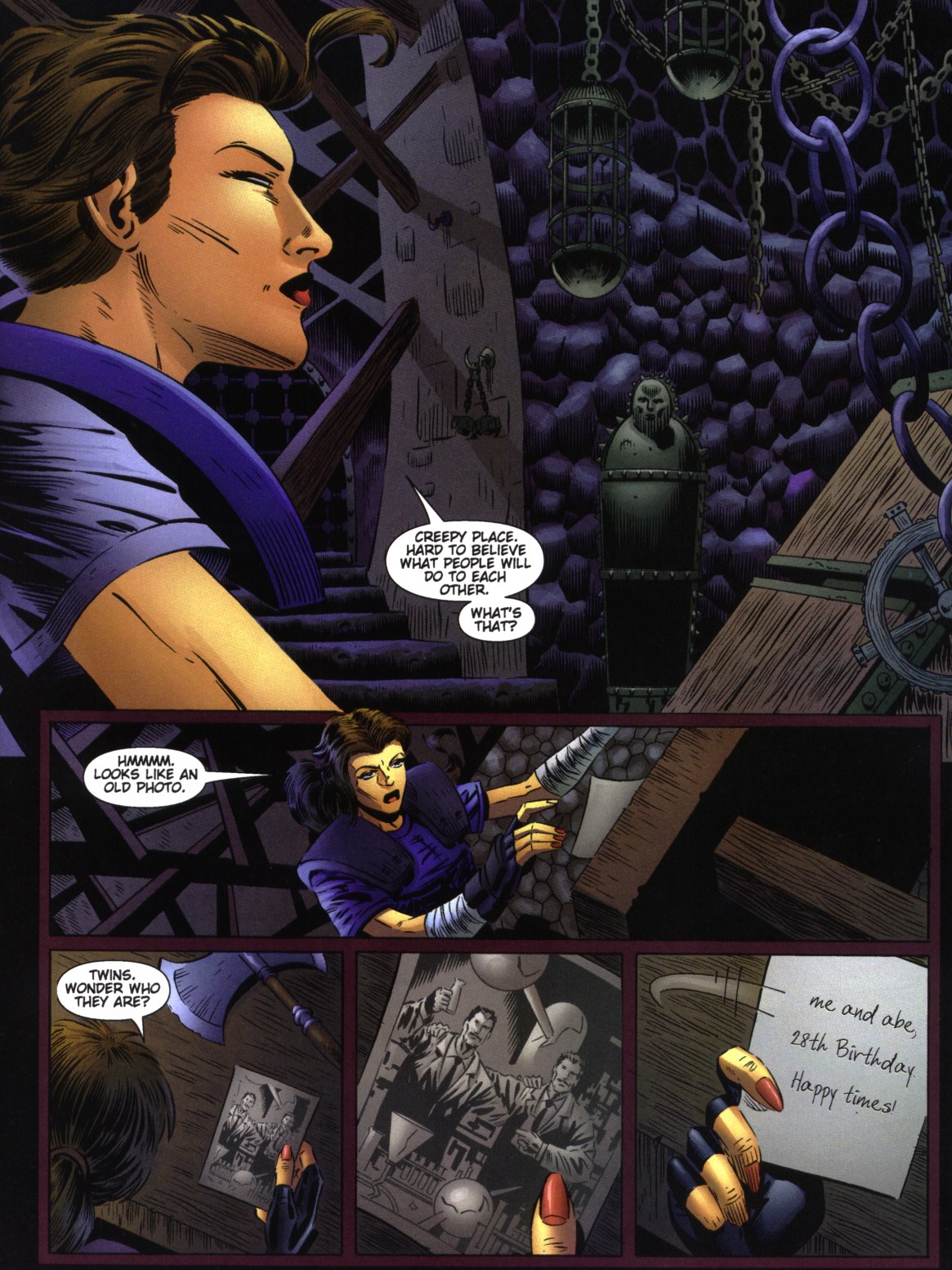 Read online Resident Evil (1998) comic -  Issue #4 - 46