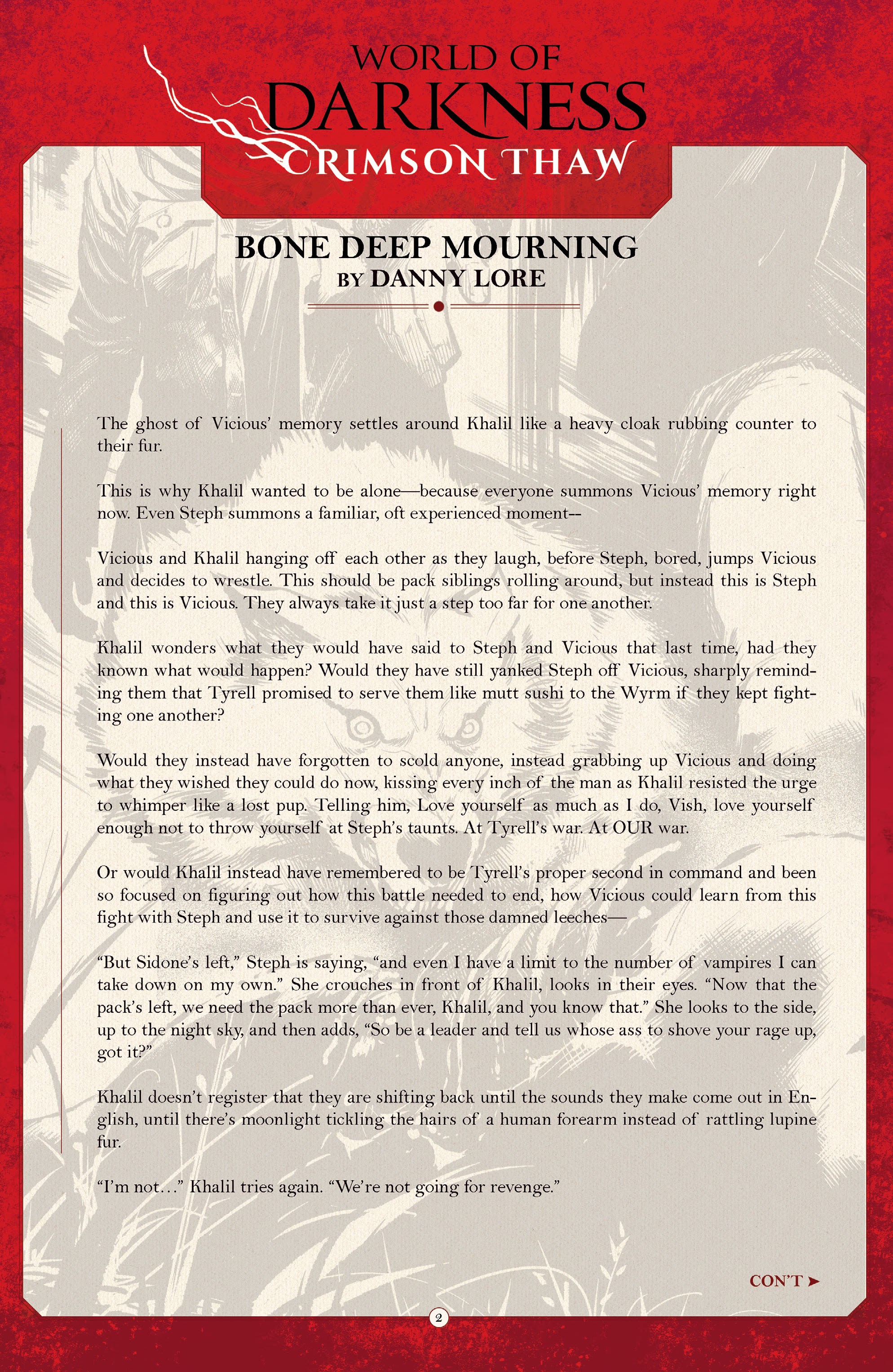 Read online World of Darkness: Crimson Thaw comic -  Issue #3 - 30