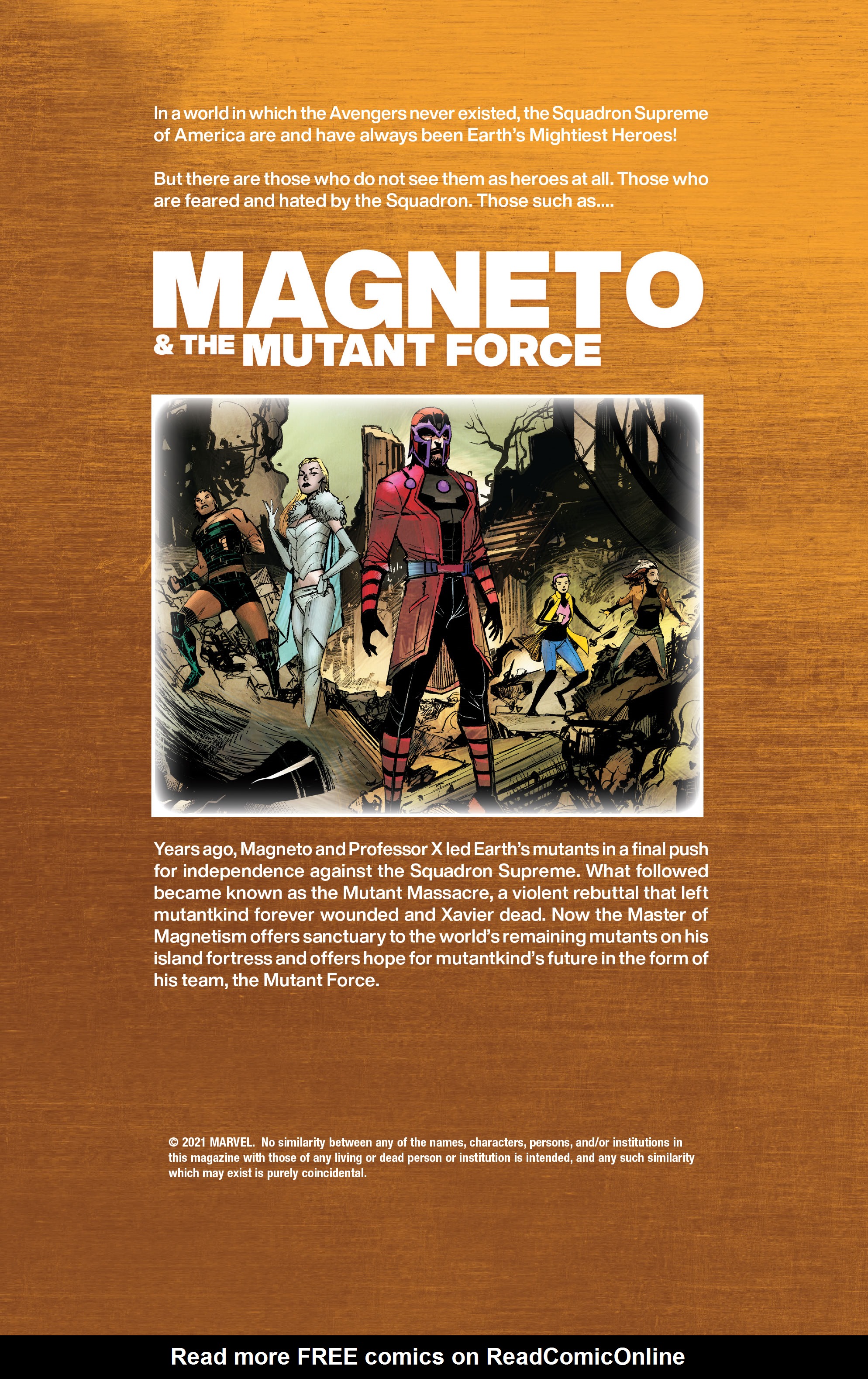 Read online Heroes Reborn: One-Shots comic -  Issue # Magneto & the Mutant Force - 8
